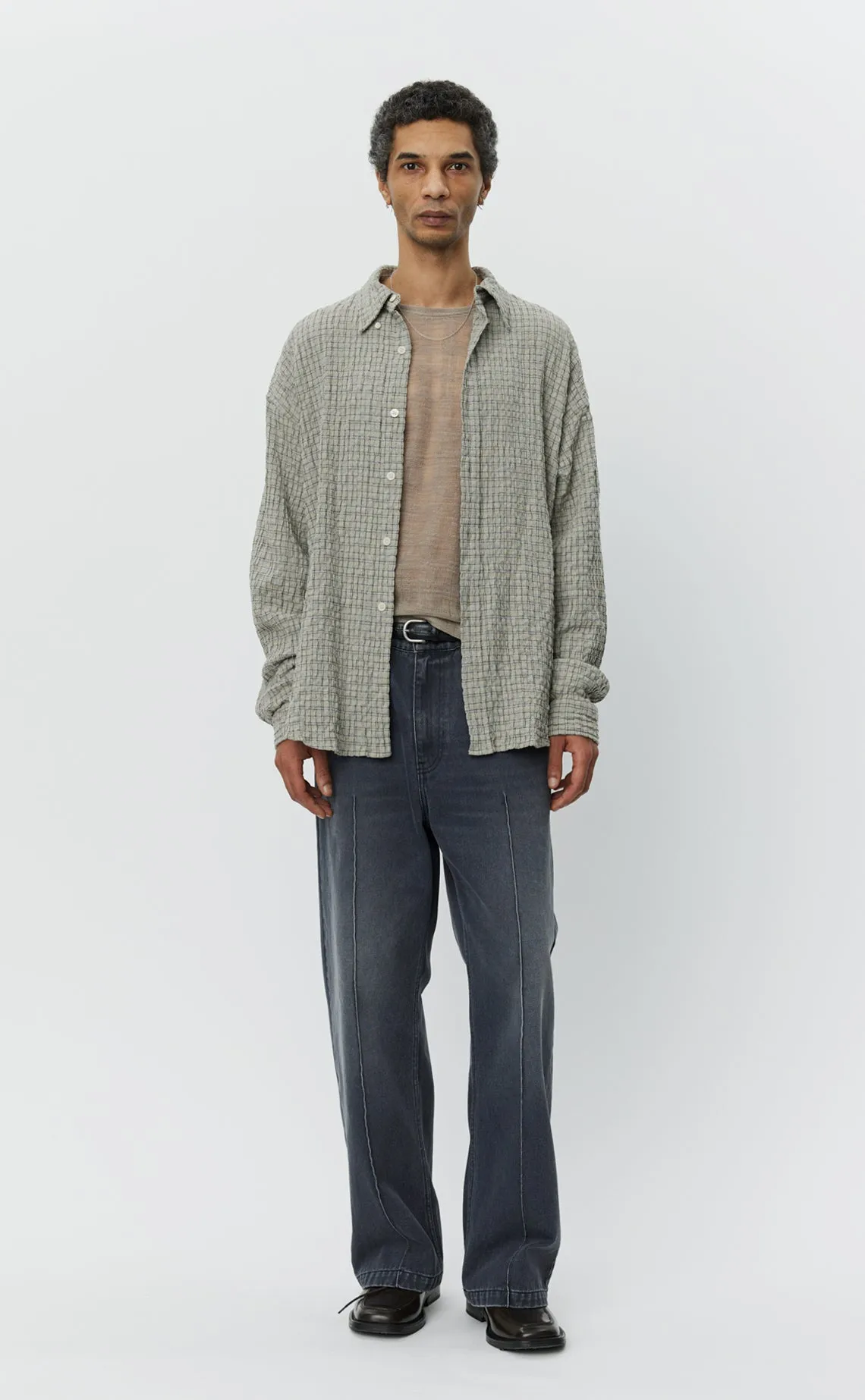 Button Down Shirt - Grey Generation Check sold by mfpen product image thumbnail 2