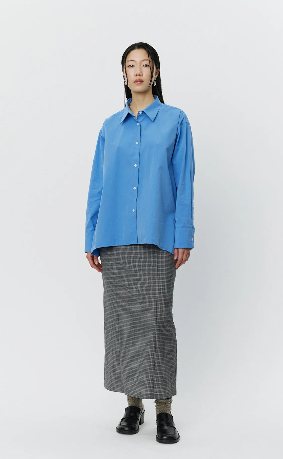 Irregular Shirt - Desktop Blue sold by mfpen Mens