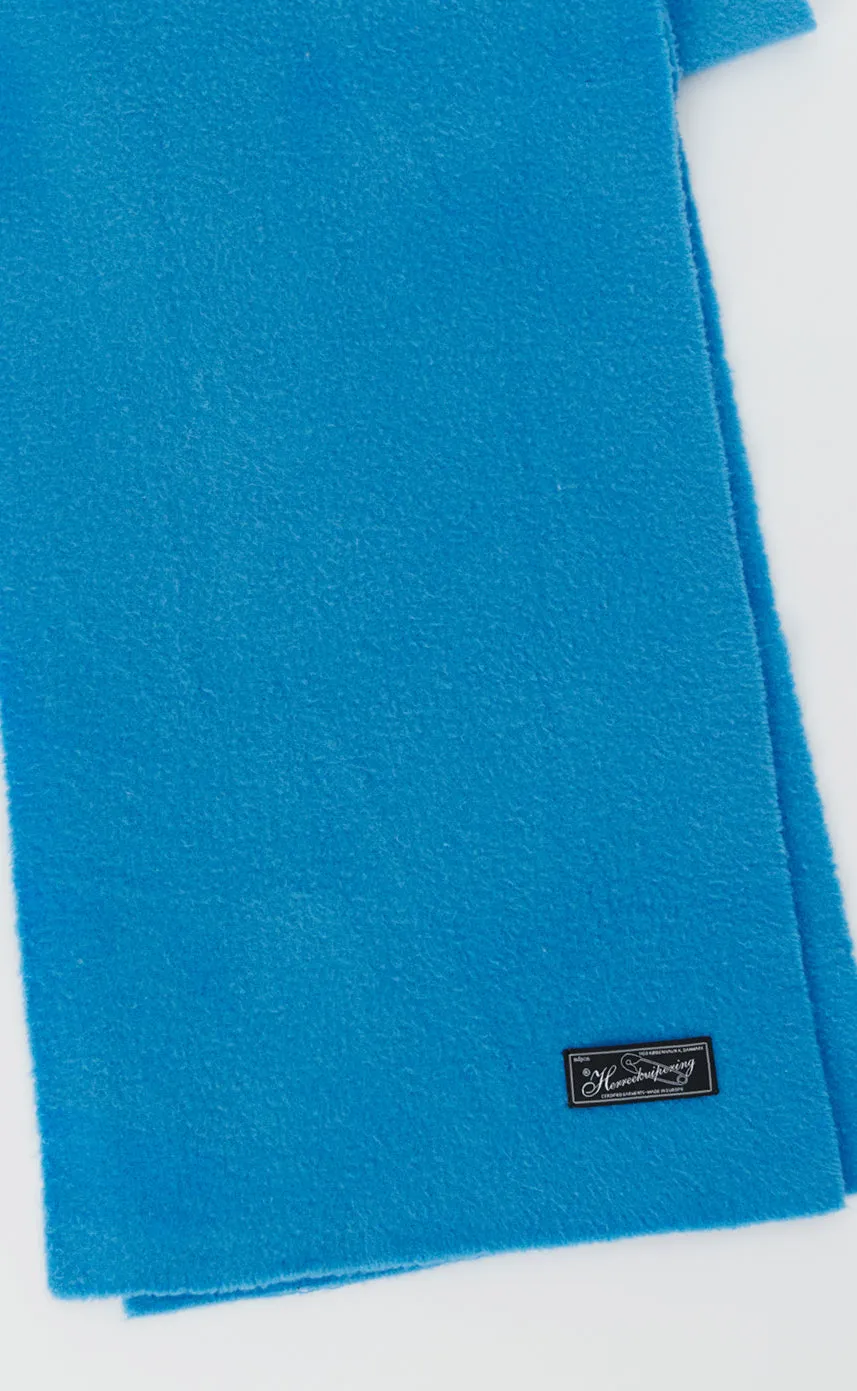 Wool Scarf - Bright Blue Fuzz sold by mfpen product image thumbnail 3