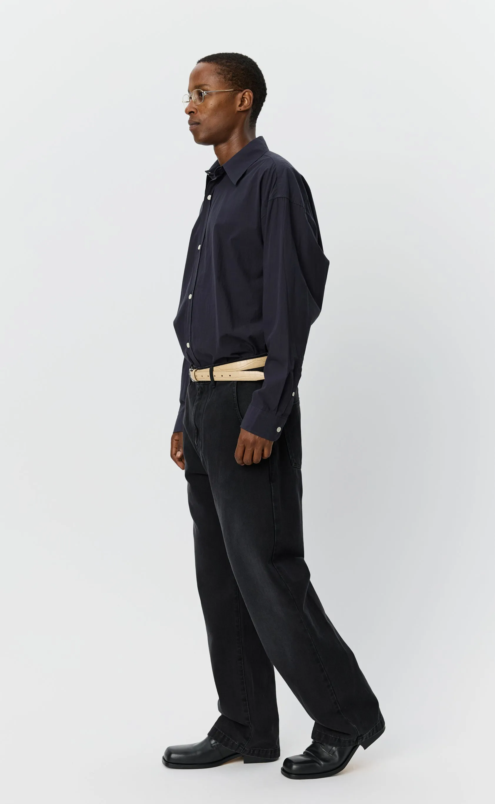 Straight Cut Jeans - Faded Black sold by mfpen product image thumbnail 2