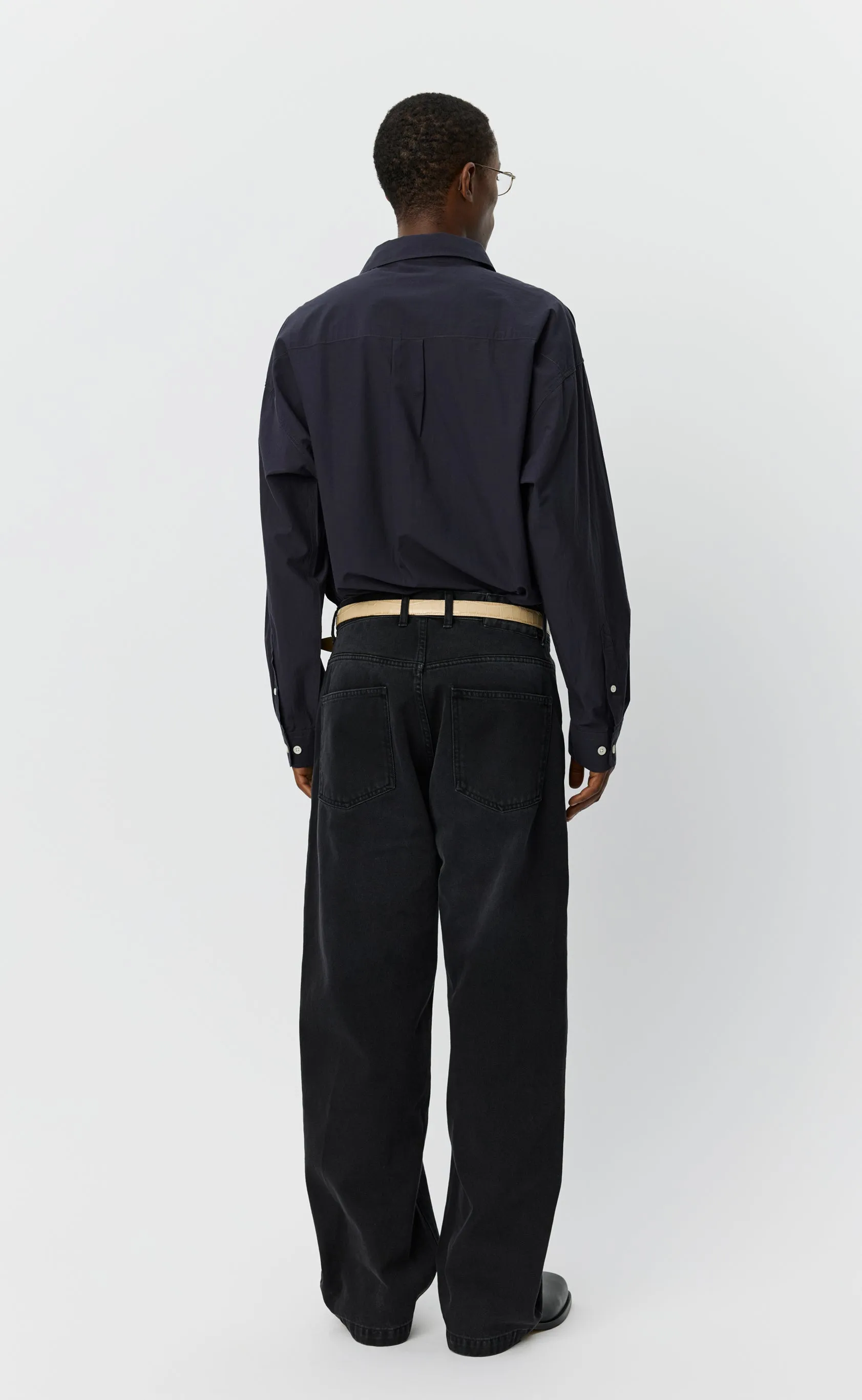 Straight Cut Jeans - Faded Black sold by mfpen product image thumbnail 3