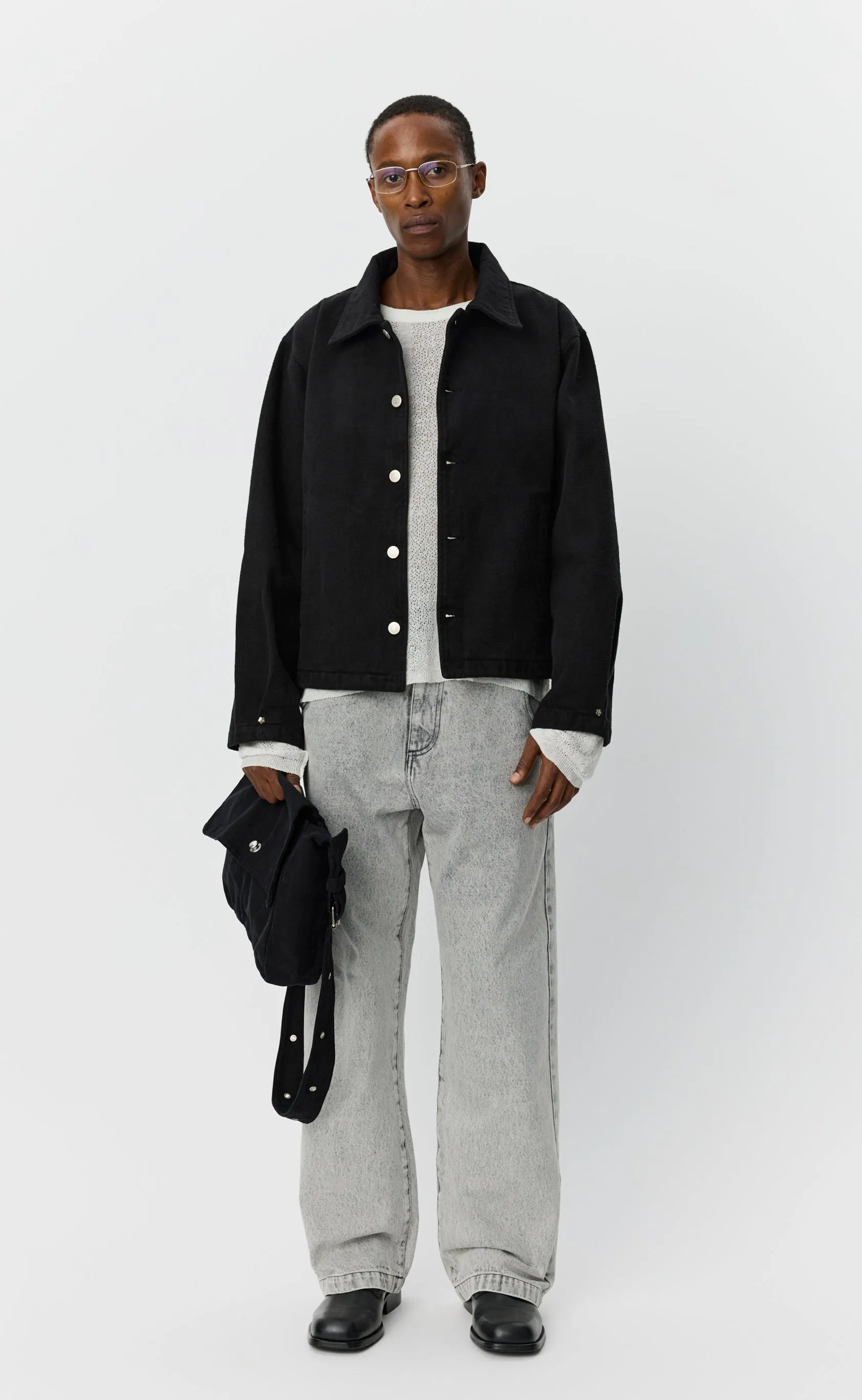 Painters Jacket - Brushed Black sold by mfpen