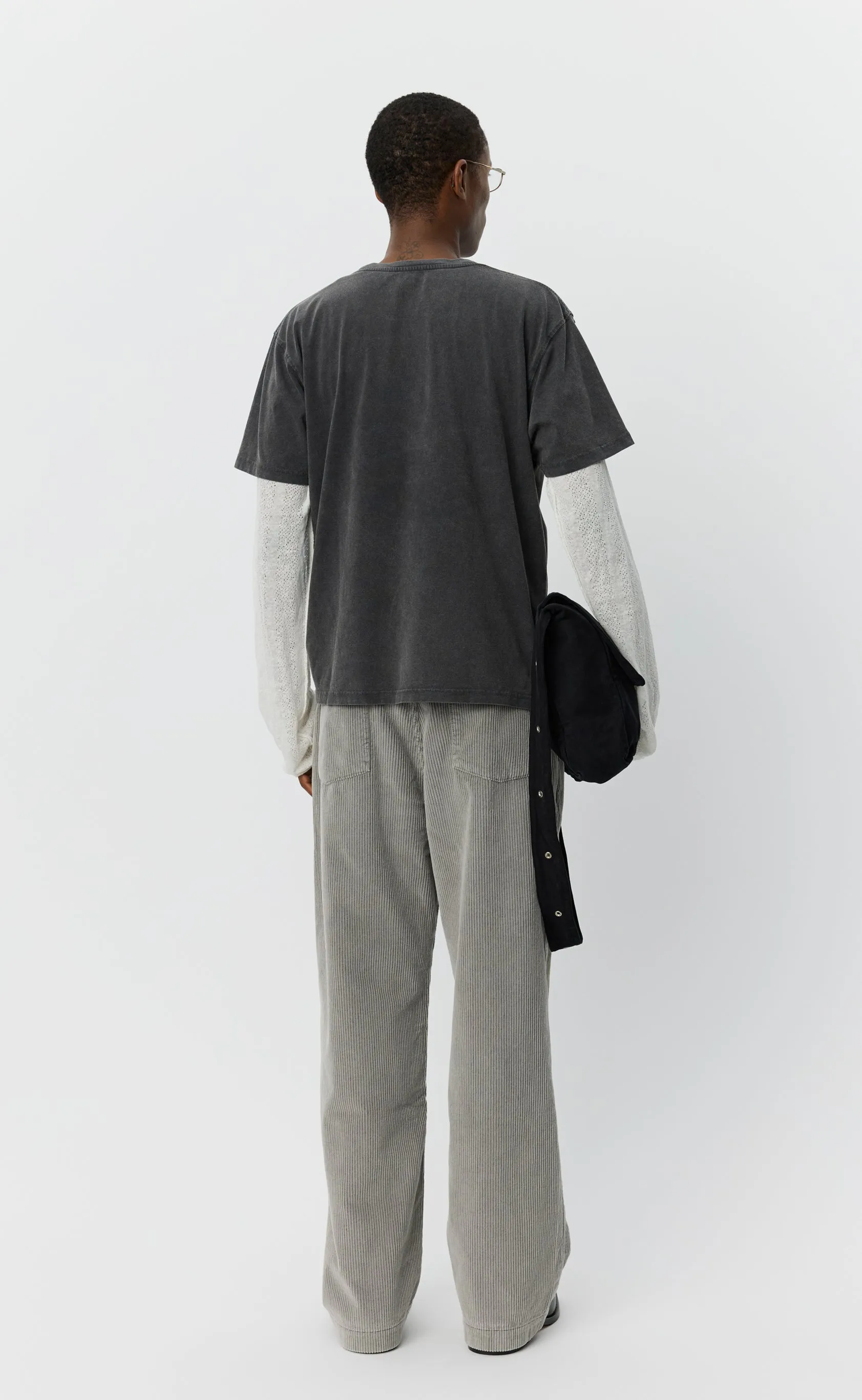 Merch Tee - Dark Grey sold by mfpen Mens product image thumbnail 3