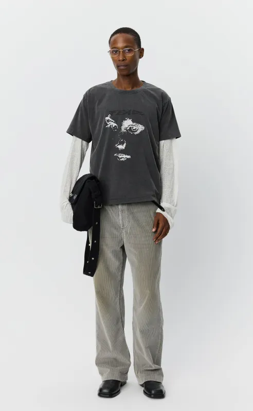 Merch Tee - Dark Grey sold by mfpen Mens