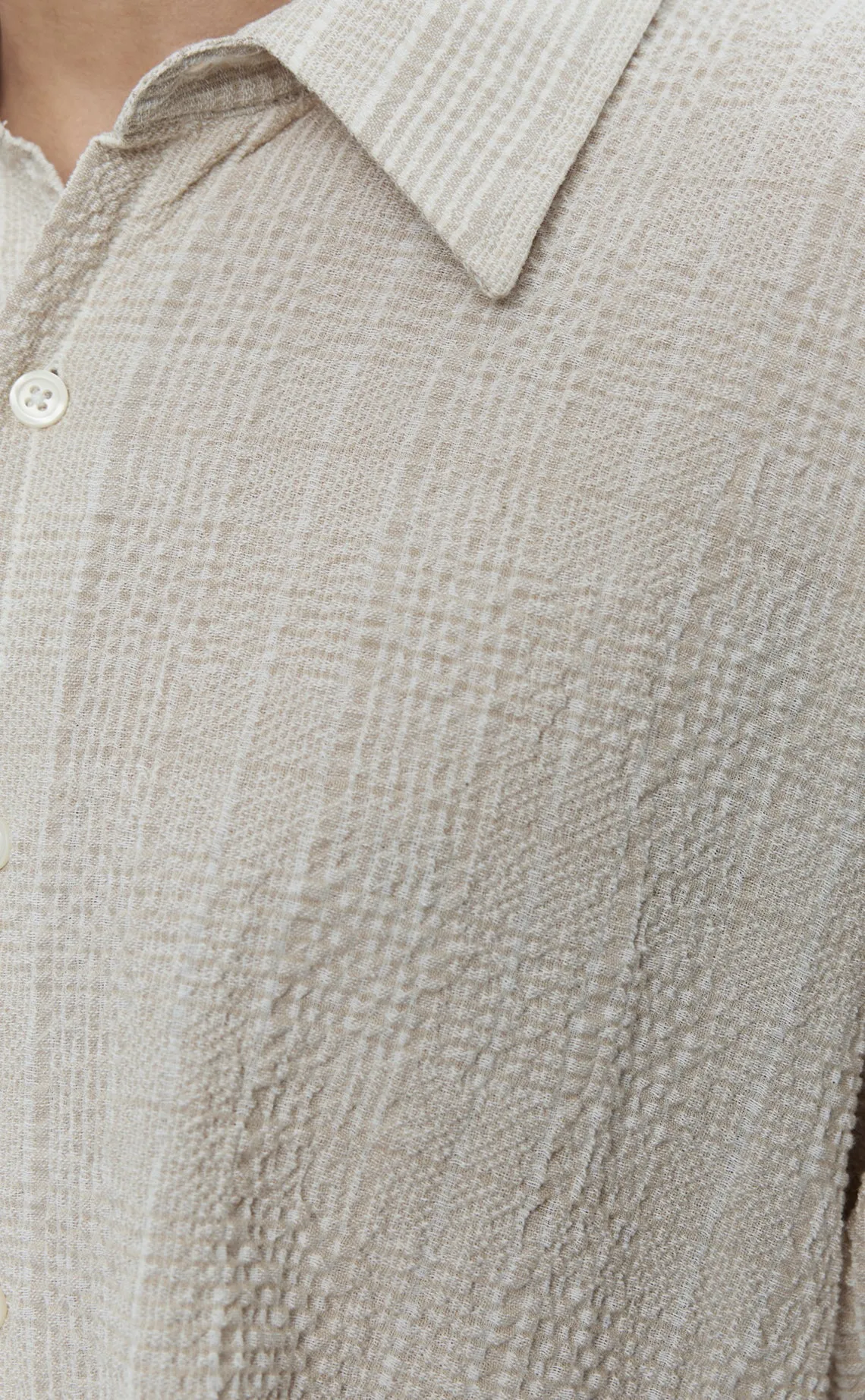 Exact Shirt - Dusty Seersucker Check sold by mfpen product image thumbnail 4