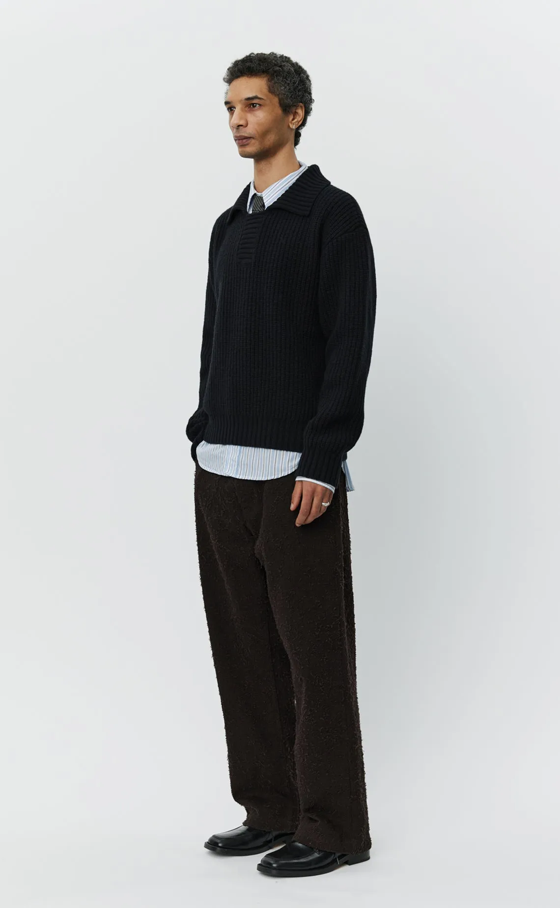 Collar Sweater - Black sold by mfpen product image thumbnail 2