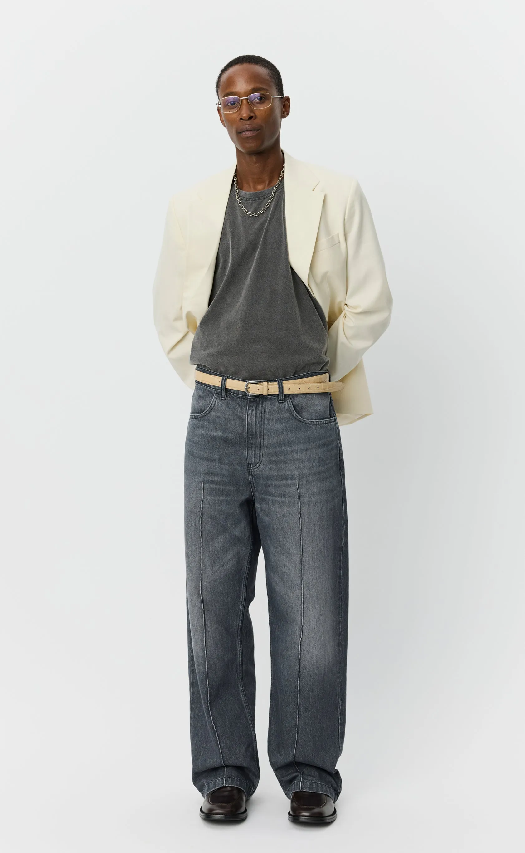 Ceremony Jeans - Stonewashed Grey sold by mfpen