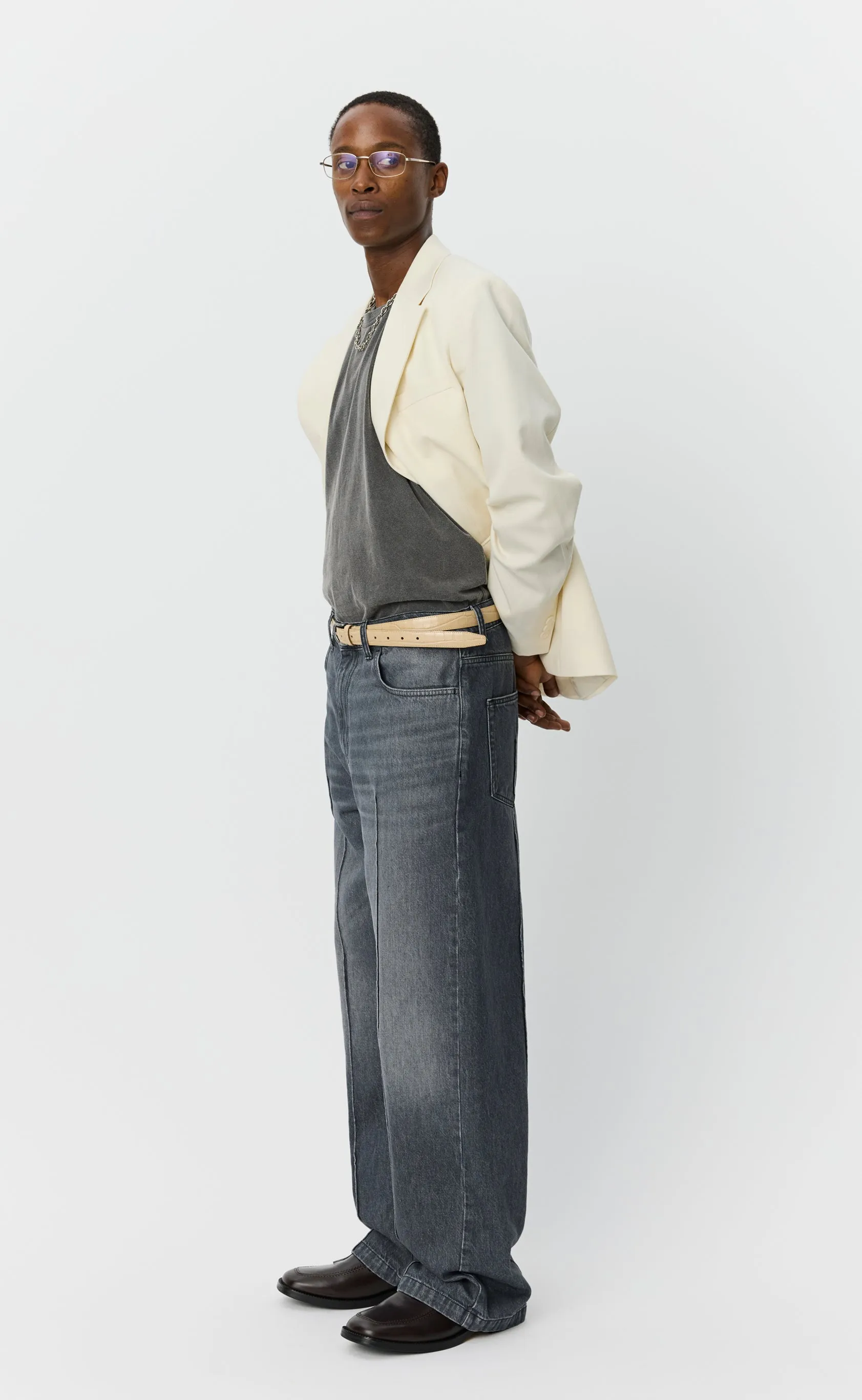 Ceremony Jeans - Stonewashed Grey sold by mfpen product image thumbnail 2