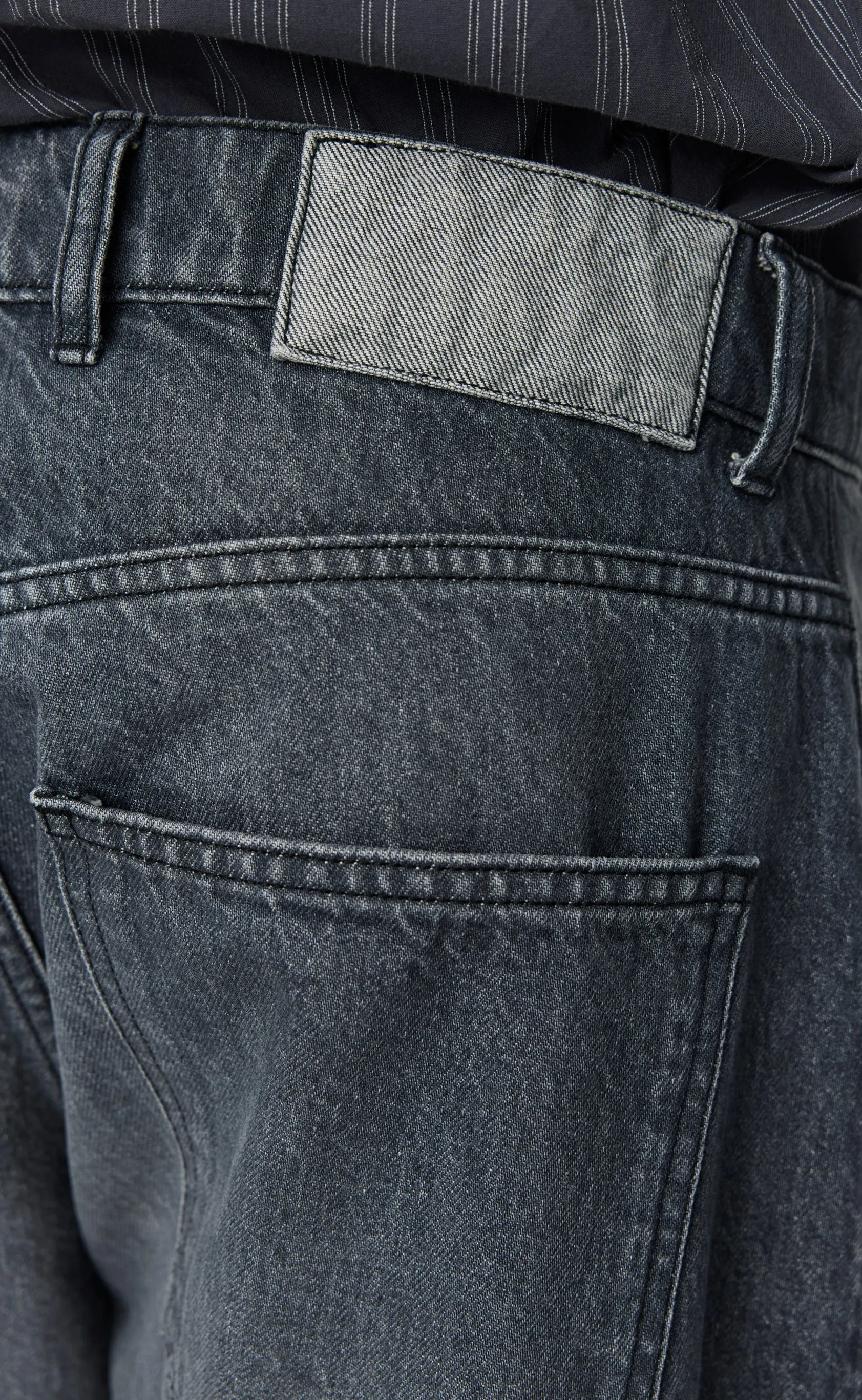 Straight Cut Jeans - Stonewashed Grey sold by mfpen product image thumbnail 4