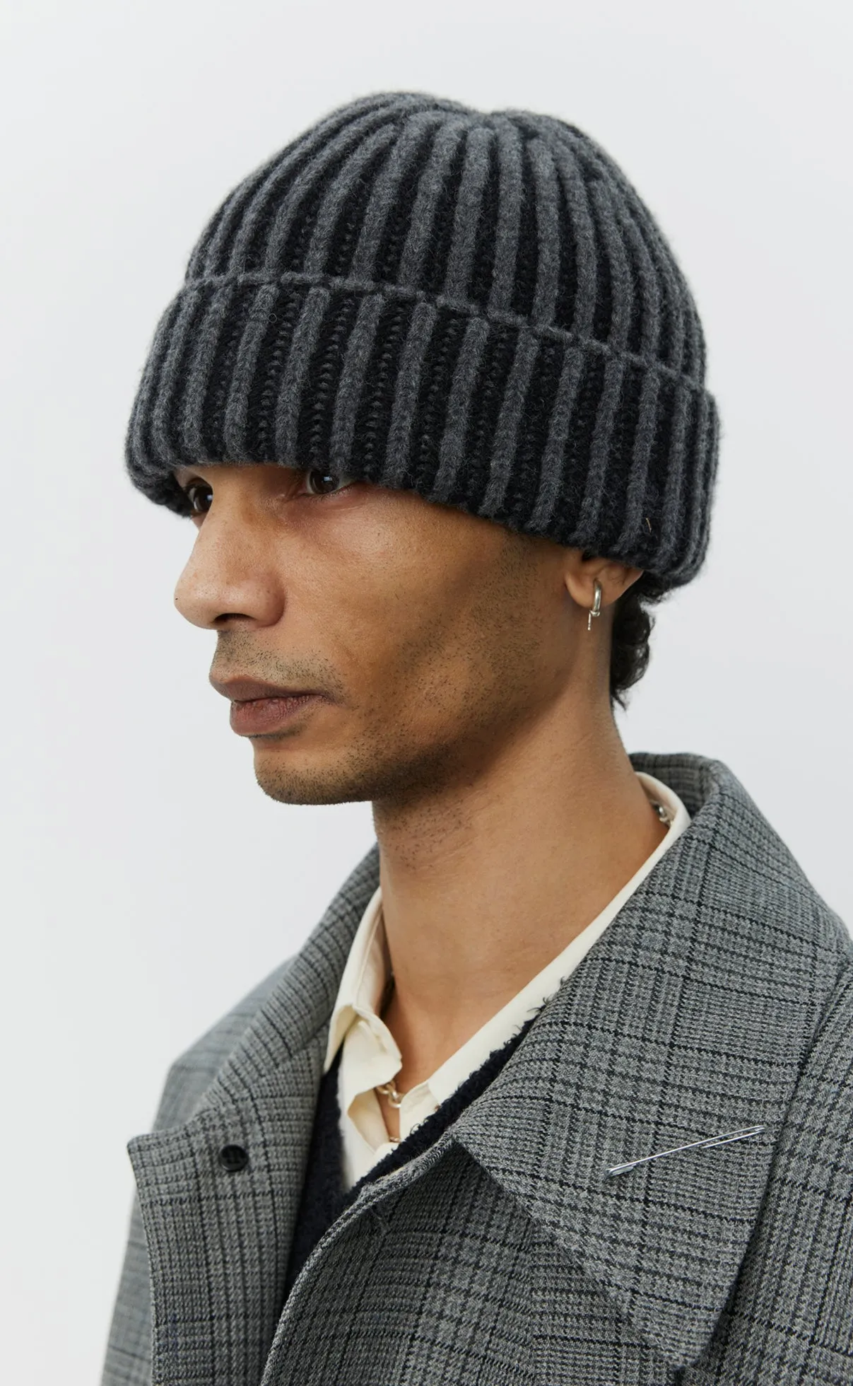 Stage Beanie - Grey sold by mfpen Mens product image thumbnail 2