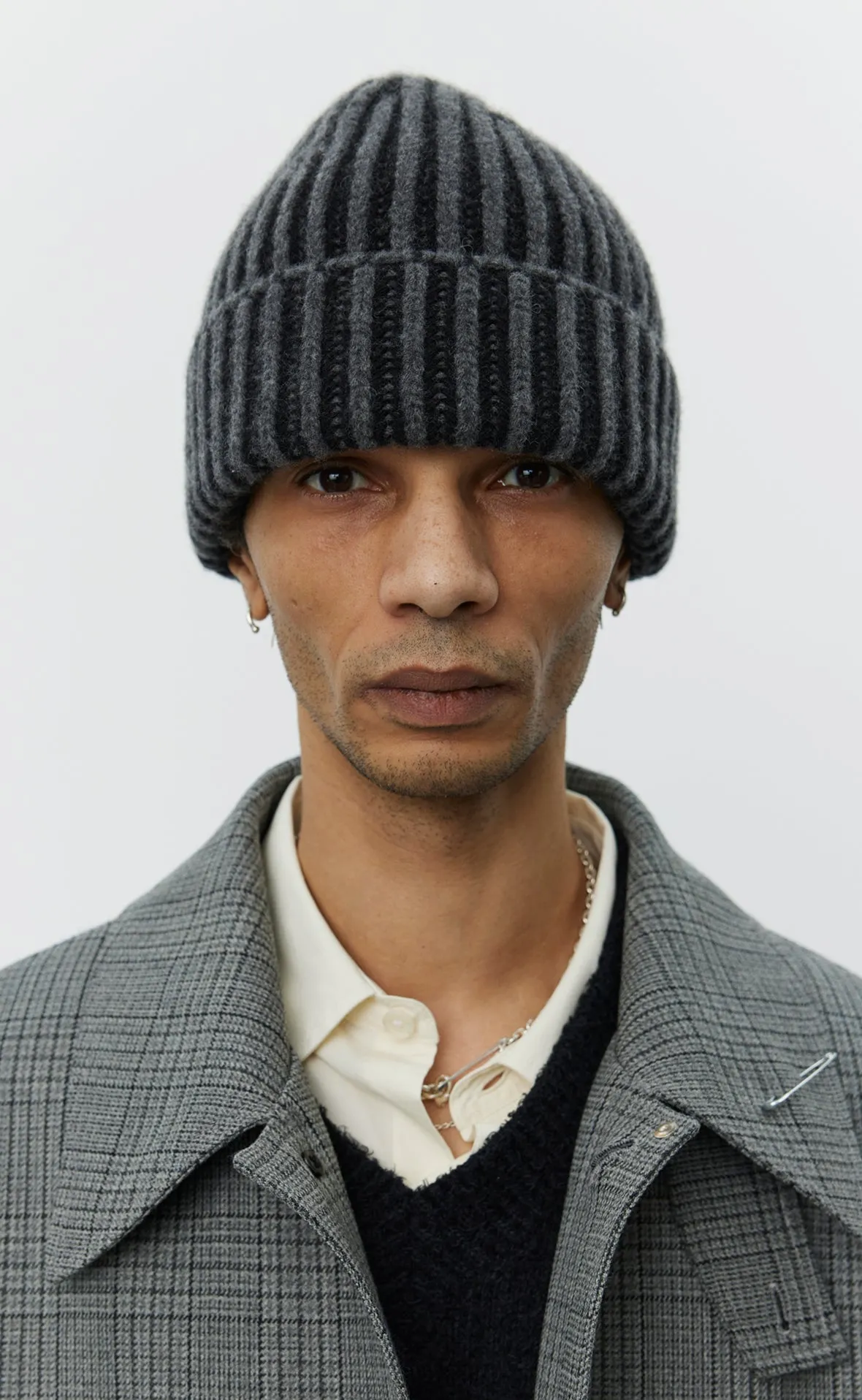 Stage Beanie - Grey sold by mfpen Mens product image thumbnail 3