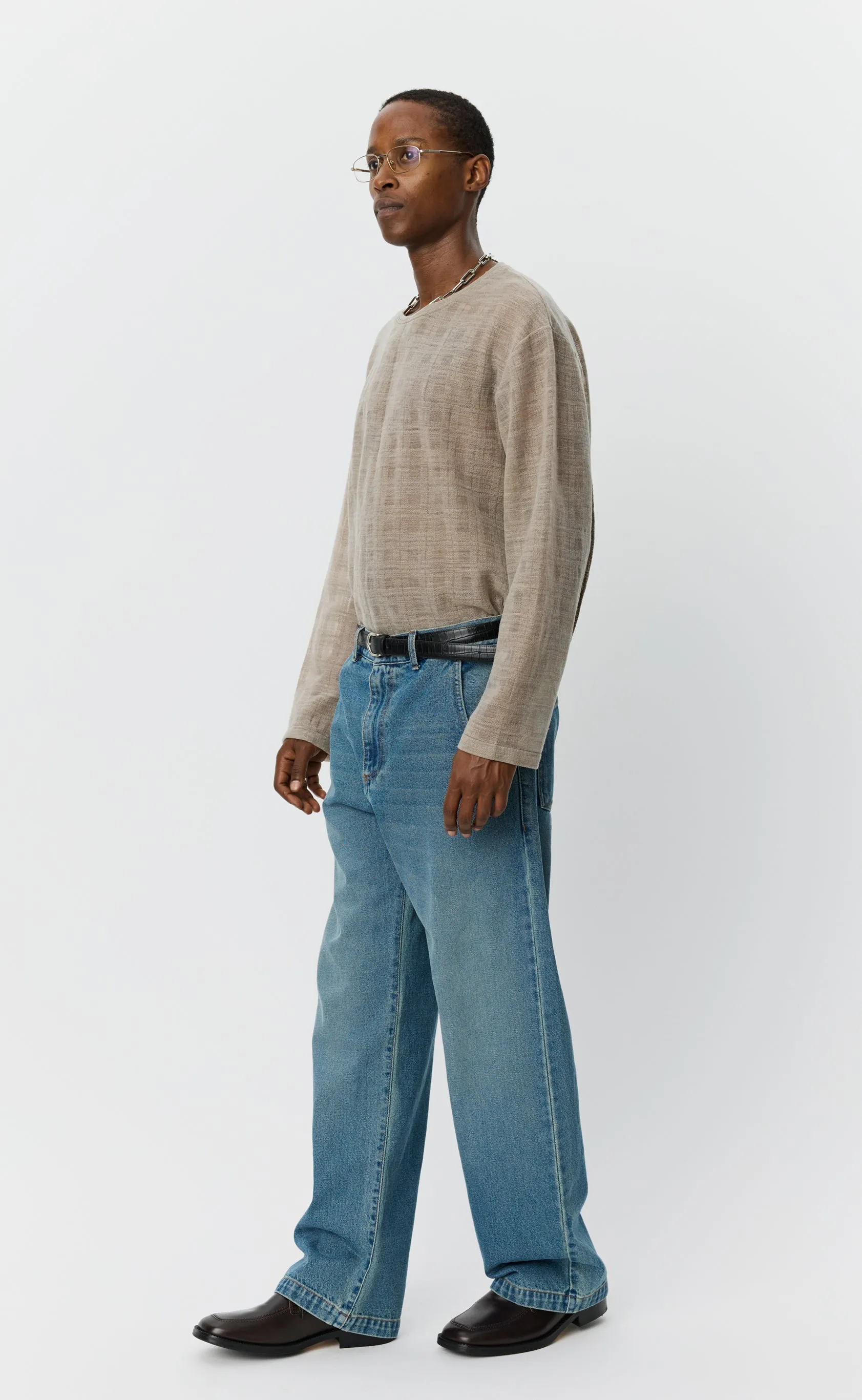 Straight Cut Jeans - Vintage Blue sold by mfpen product image thumbnail 3