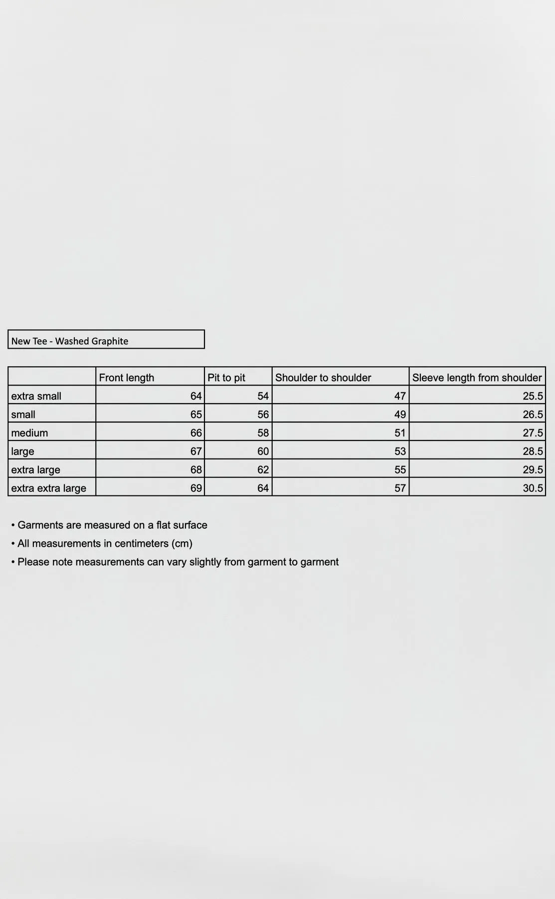 New Tee - Washed Graphite sold by mfpen product image thumbnail 5