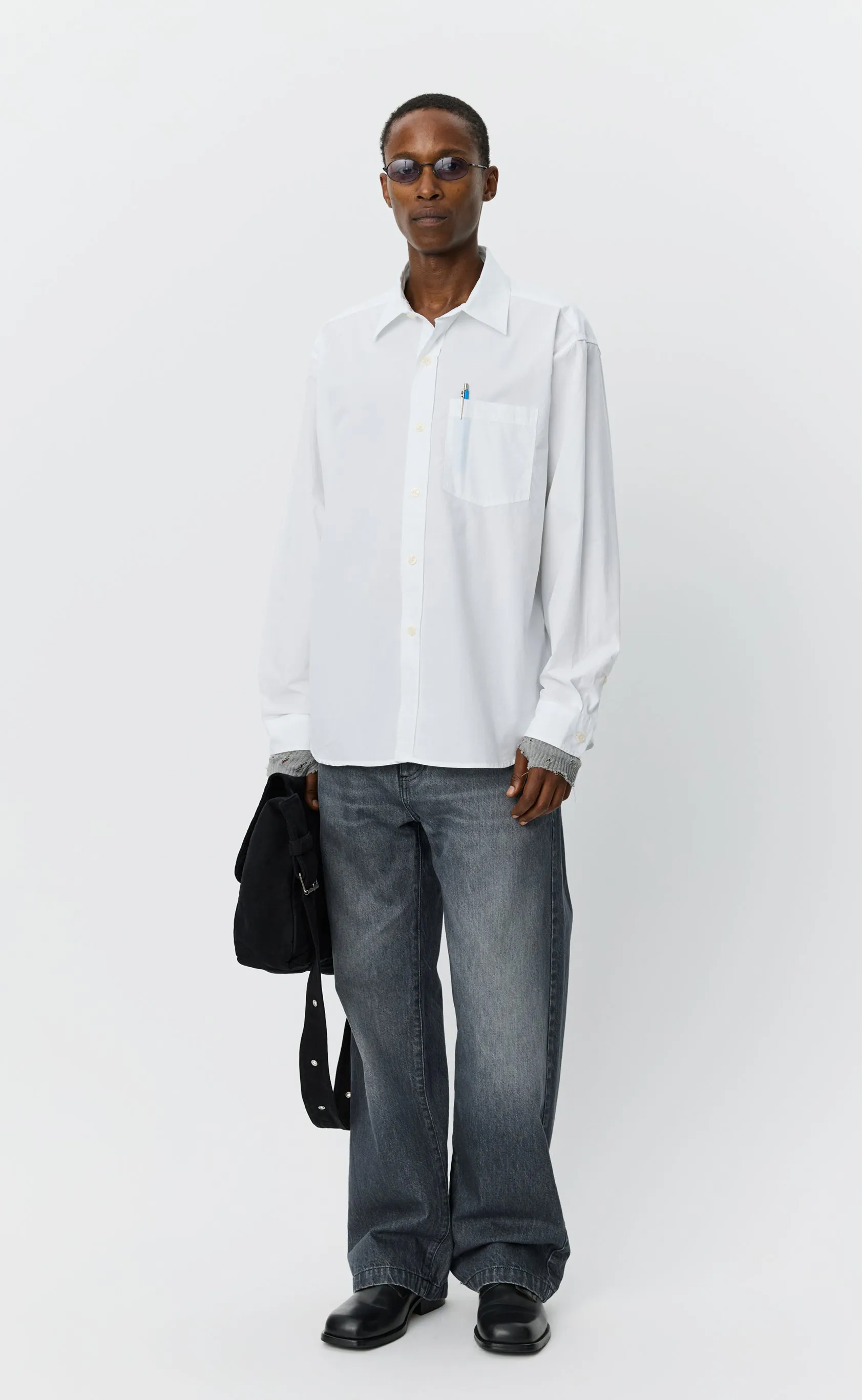 Convenient Shirt - White sold by mfpen