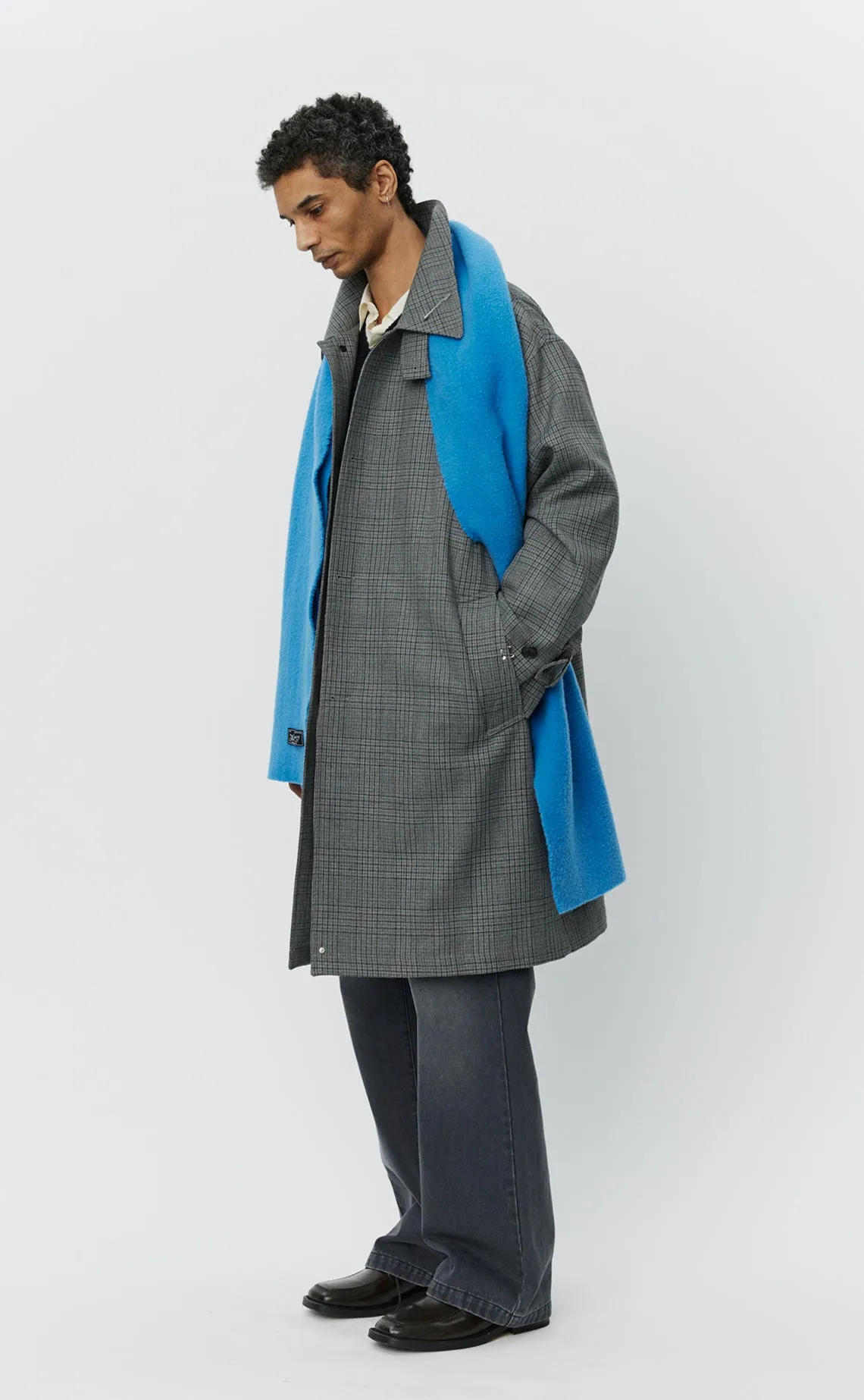 Client Coat - Grey Glen Check sold by mfpen product image thumbnail 2