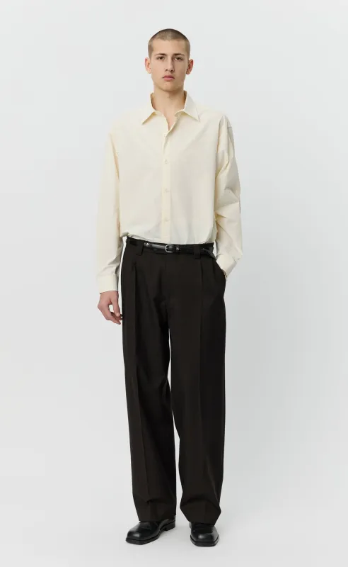 Service Trousers - Deep Brown sold by mfpen Mens