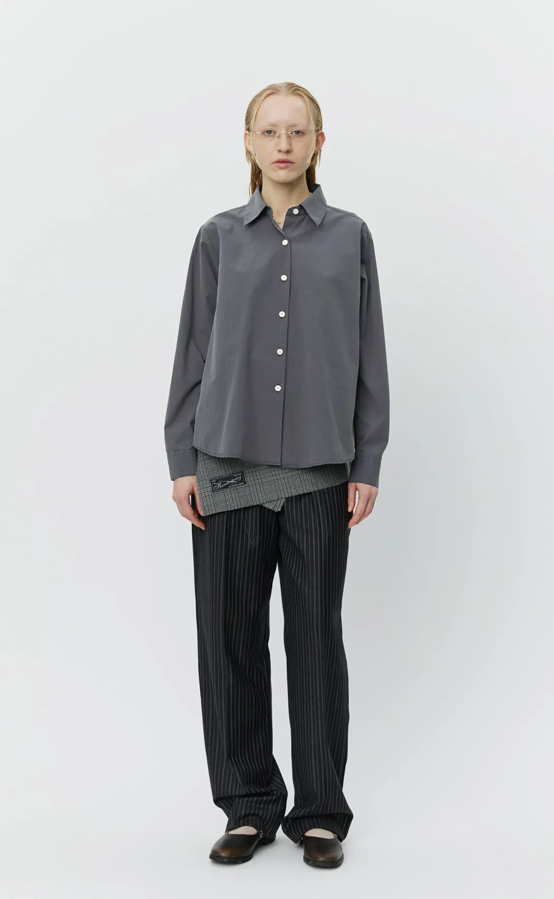 Application Shirt - Washed Graphite sold by mfpen
