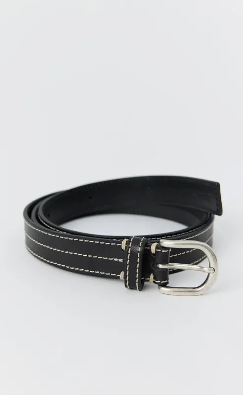 Cipher Belt - Black Polido made by mfpen