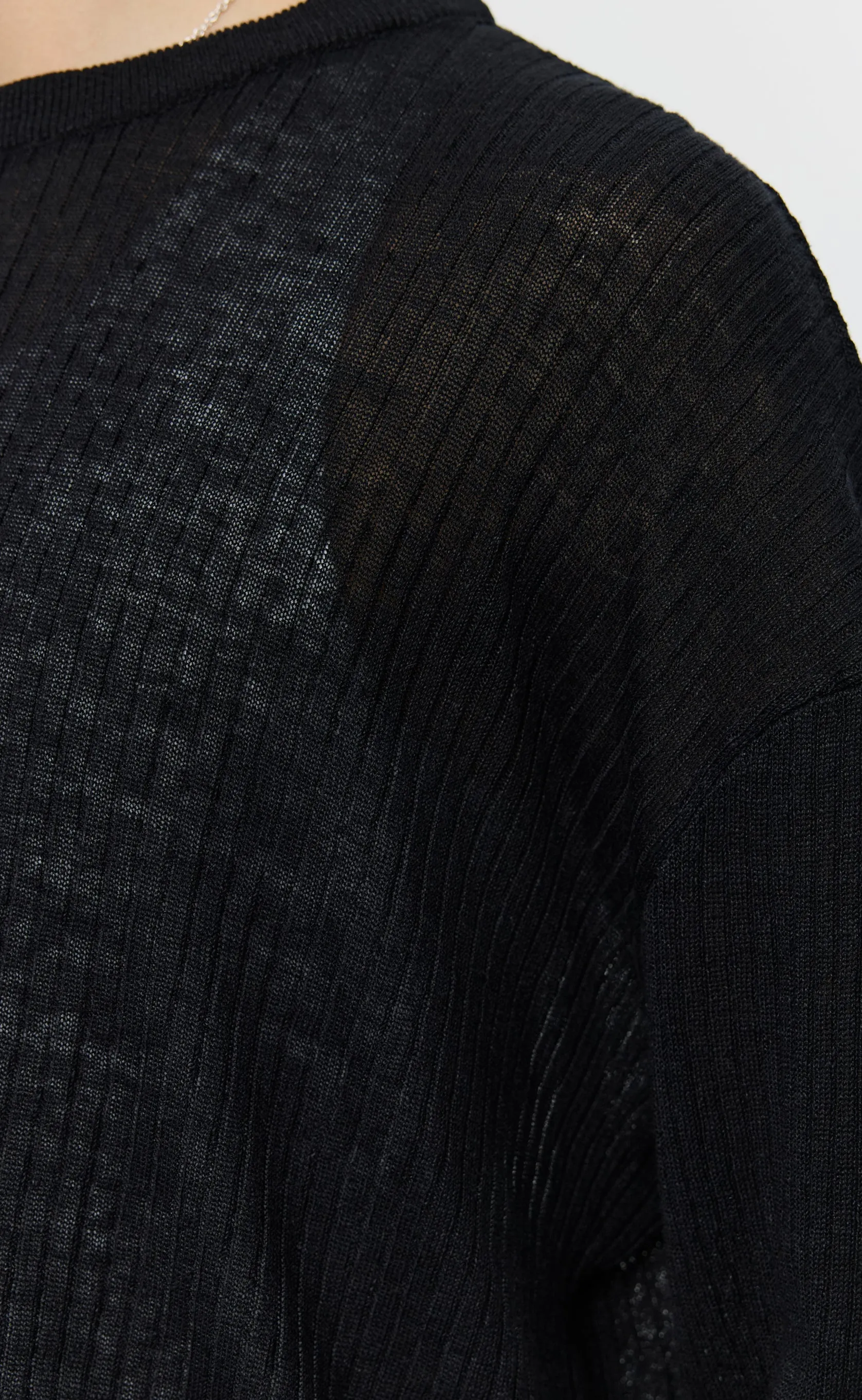 Companion Jumper - Black Rib sold by mfpen product image thumbnail 4