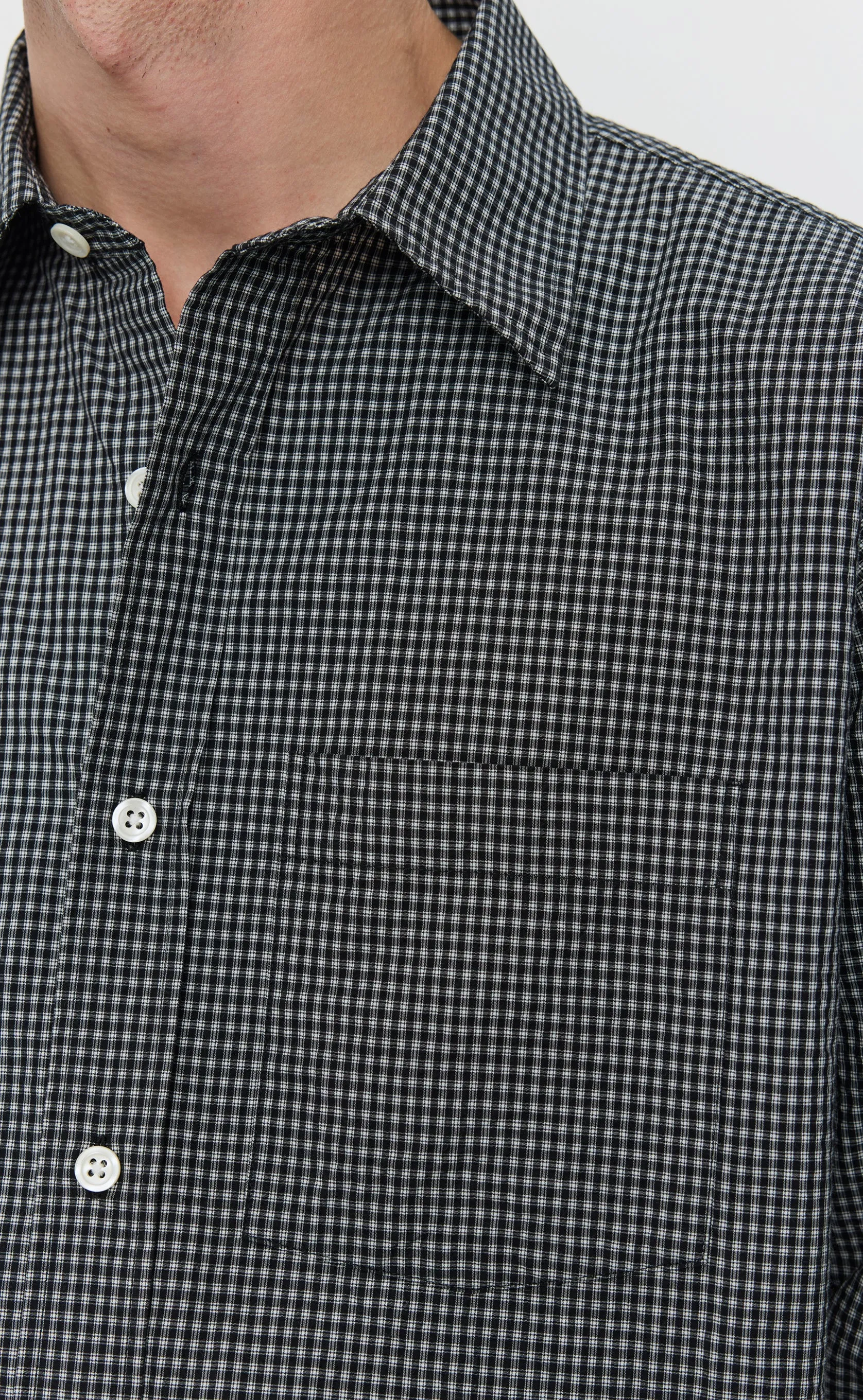Executive Shirt - Black Experienced Check sold by mfpen product image thumbnail 4