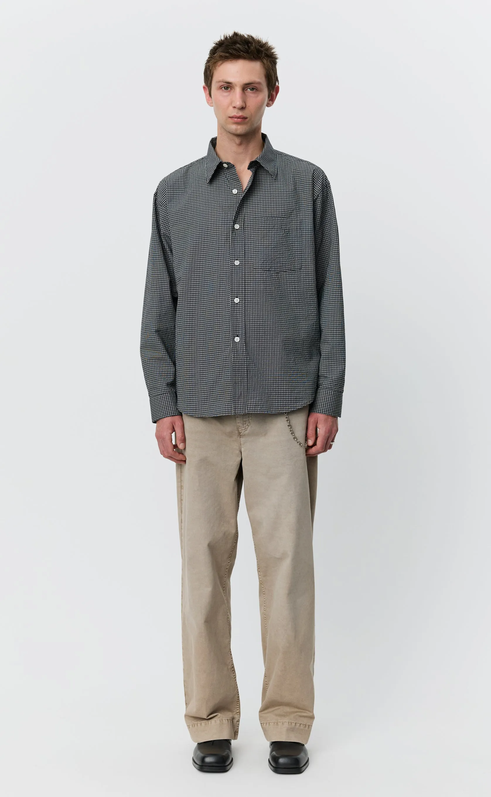 Executive Shirt - Black Experienced Check sold by mfpen