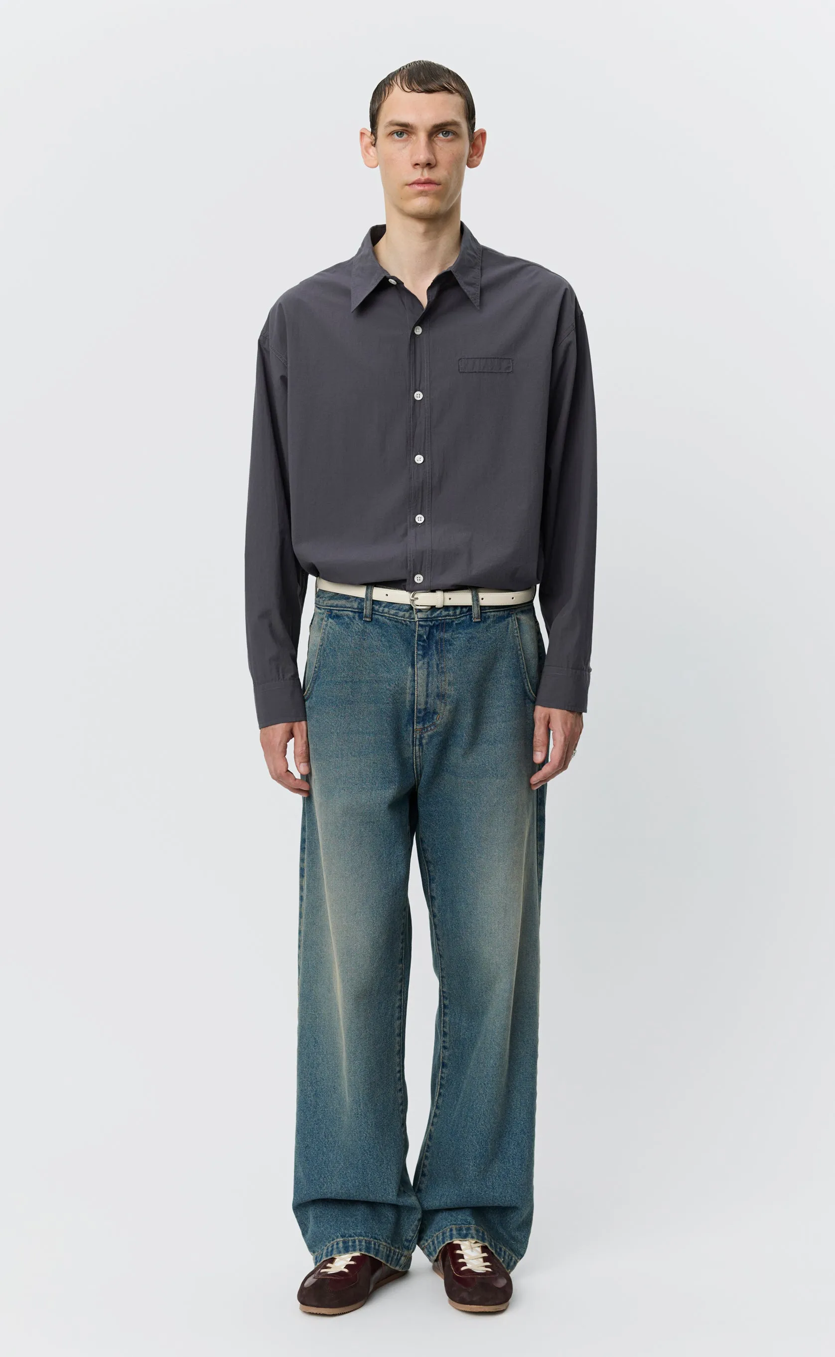 Straight Cut Jeans - Vintage Blue sold by mfpen