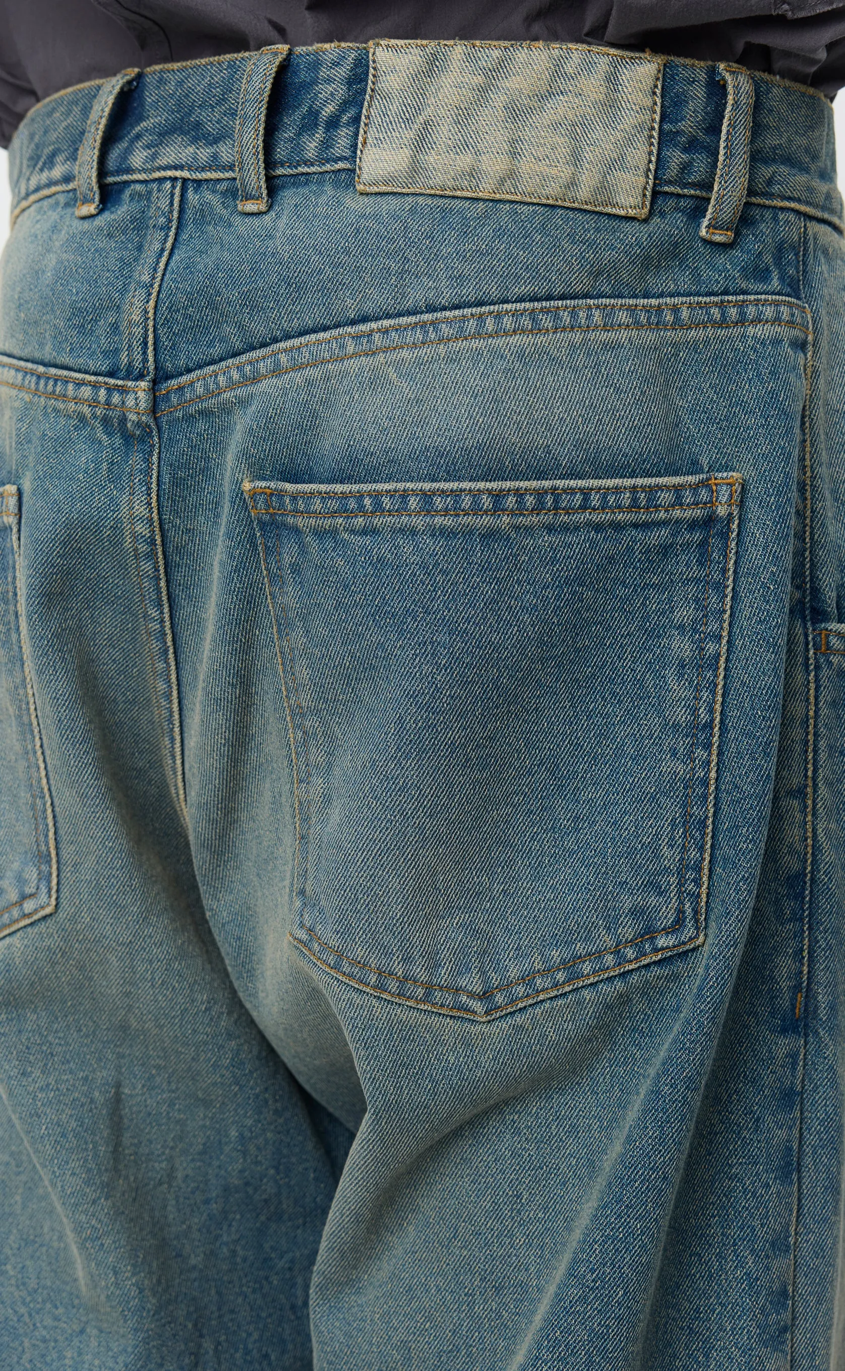 Straight Cut Jeans - Vintage Blue sold by mfpen product image thumbnail 5