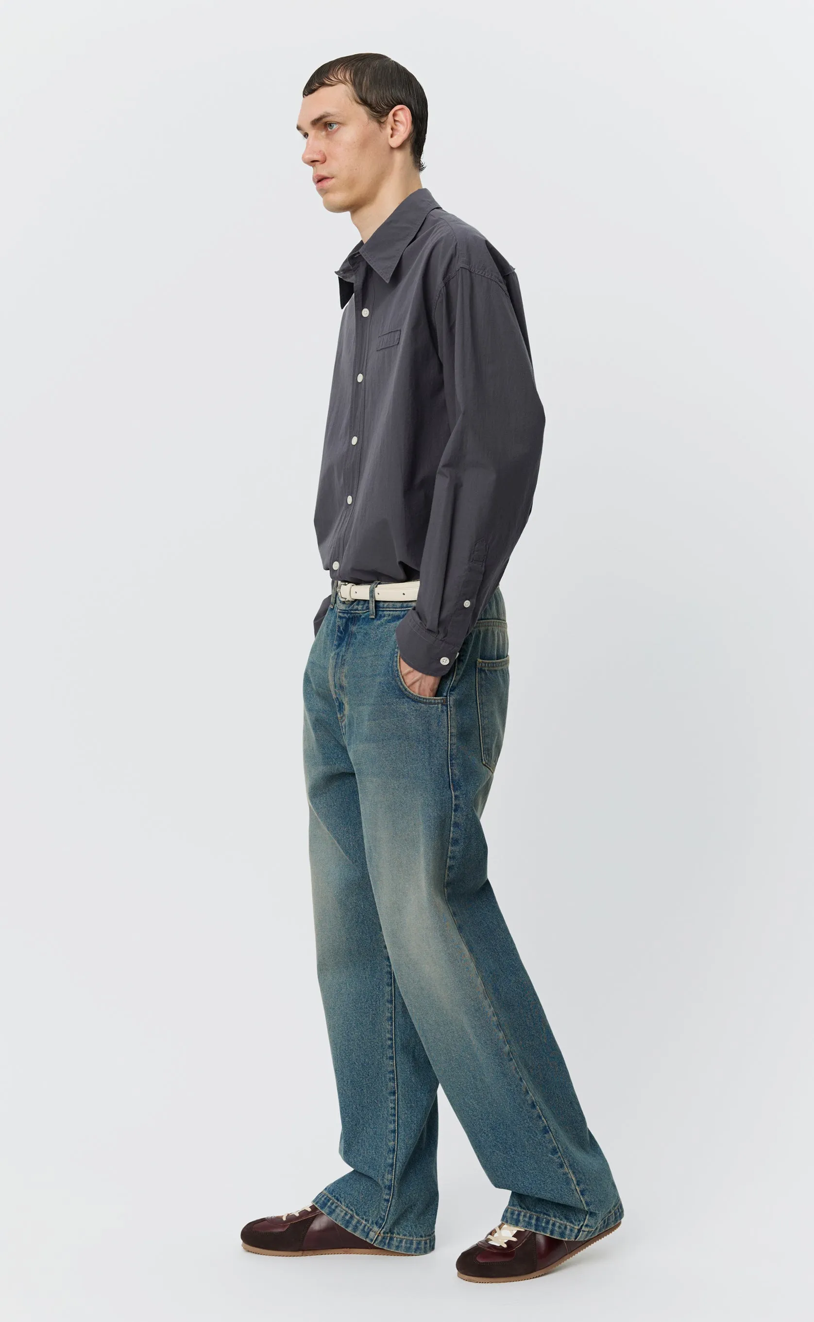 Straight Cut Jeans - Vintage Blue sold by mfpen product image thumbnail 2