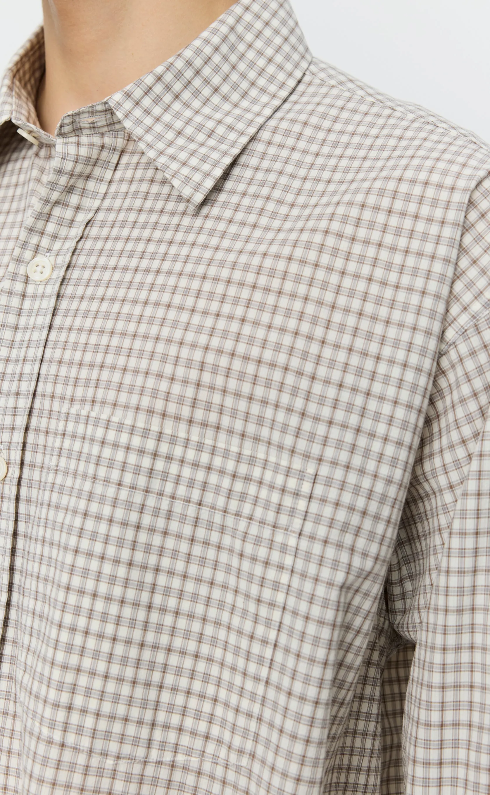 Executive Shirt - Experienced Brown Check sold by mfpen product image thumbnail 4