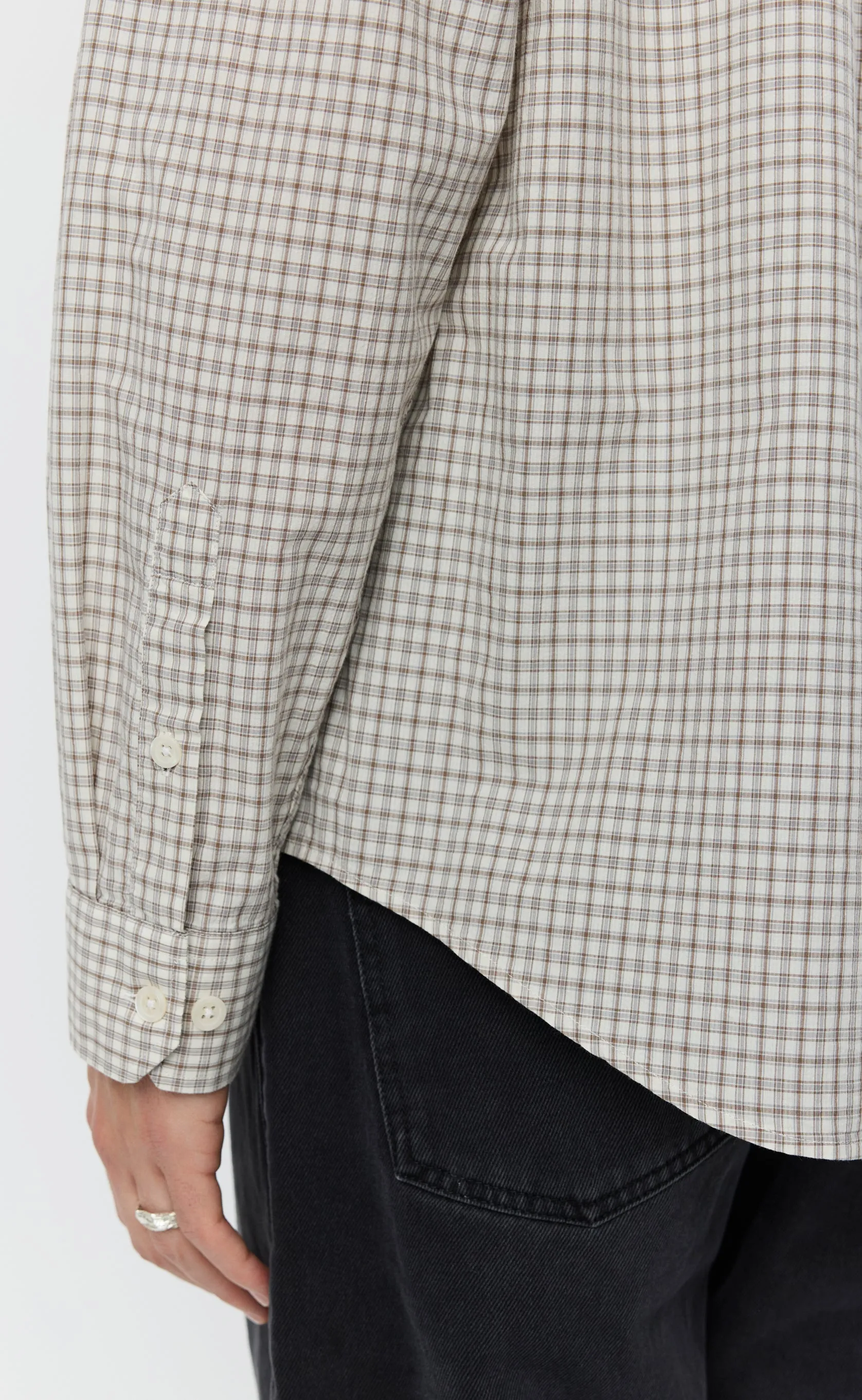 Executive Shirt - Experienced Brown Check sold by mfpen product image thumbnail 5