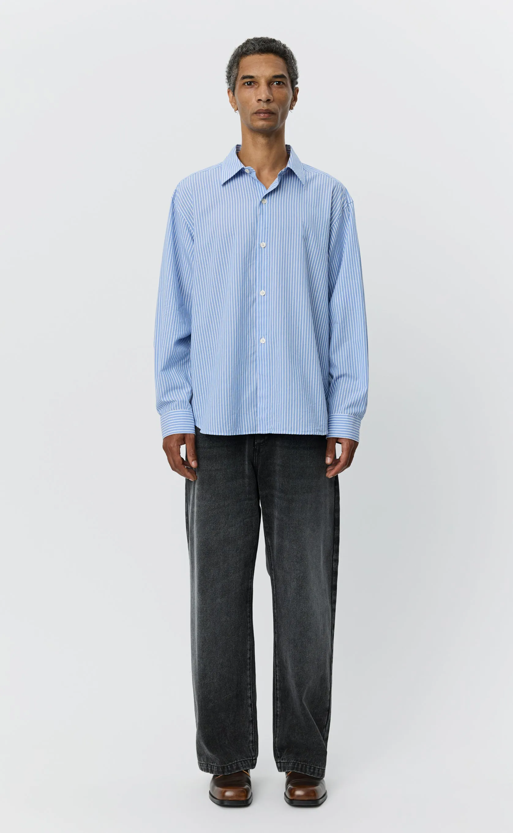 Generous Shirt - Embassy Stripe sold by mfpen