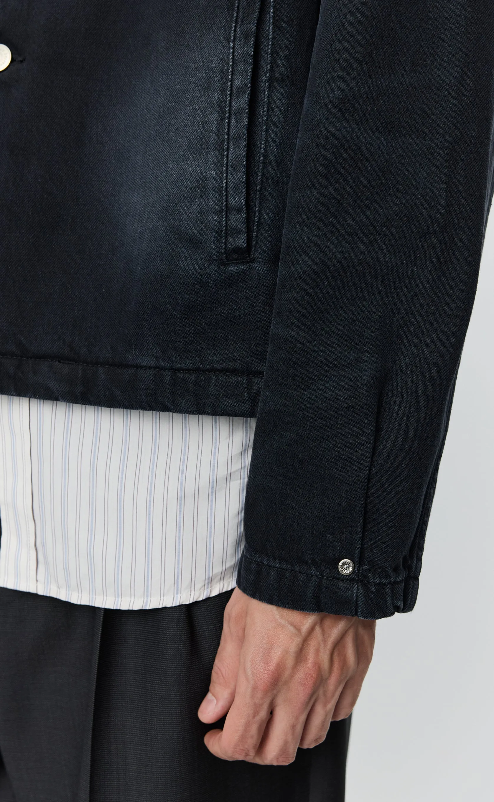 Union Jacket - Rinsed Black sold by mfpen product image thumbnail 5