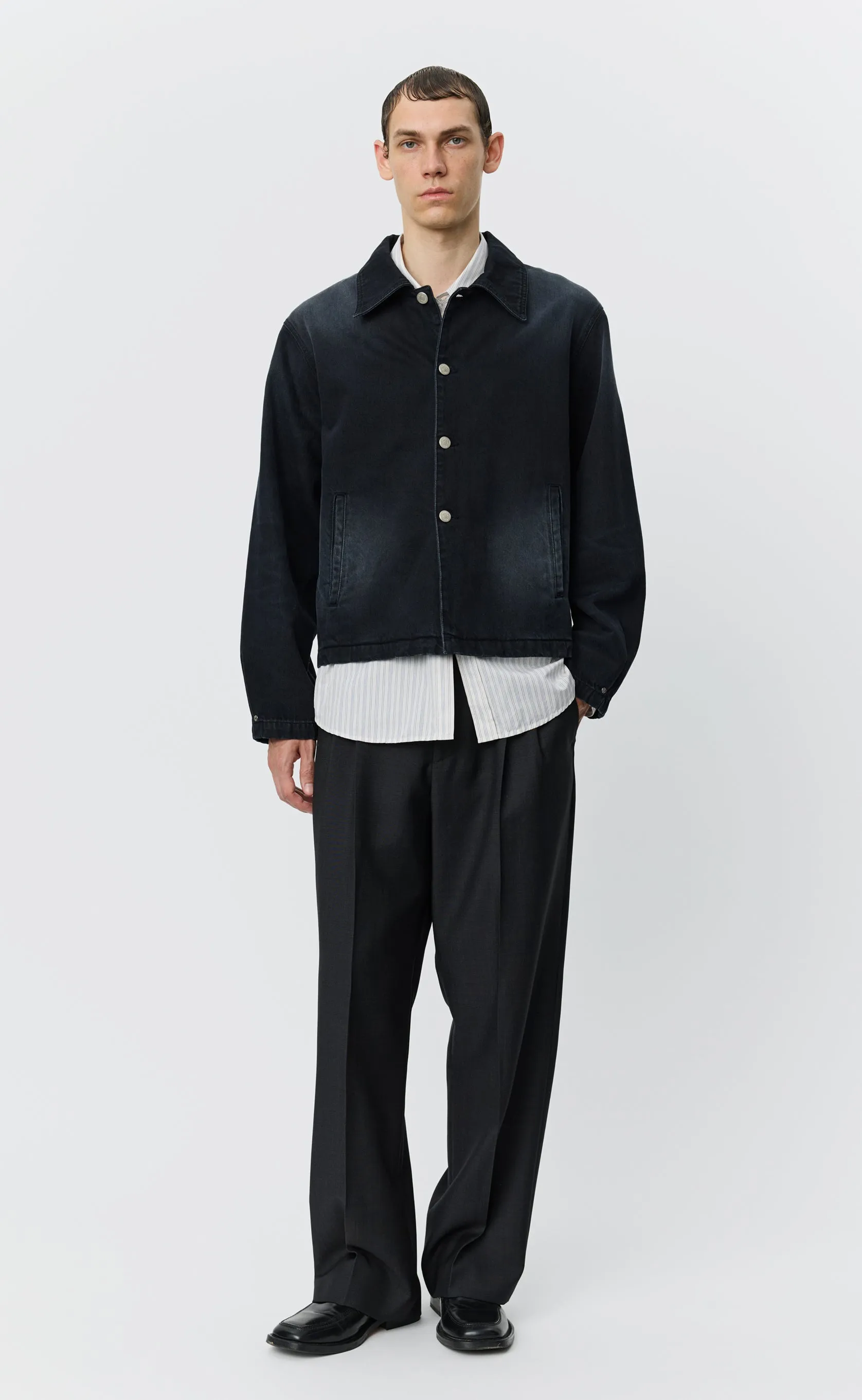 Union Jacket - Rinsed Black sold by mfpen product image thumbnail 4
