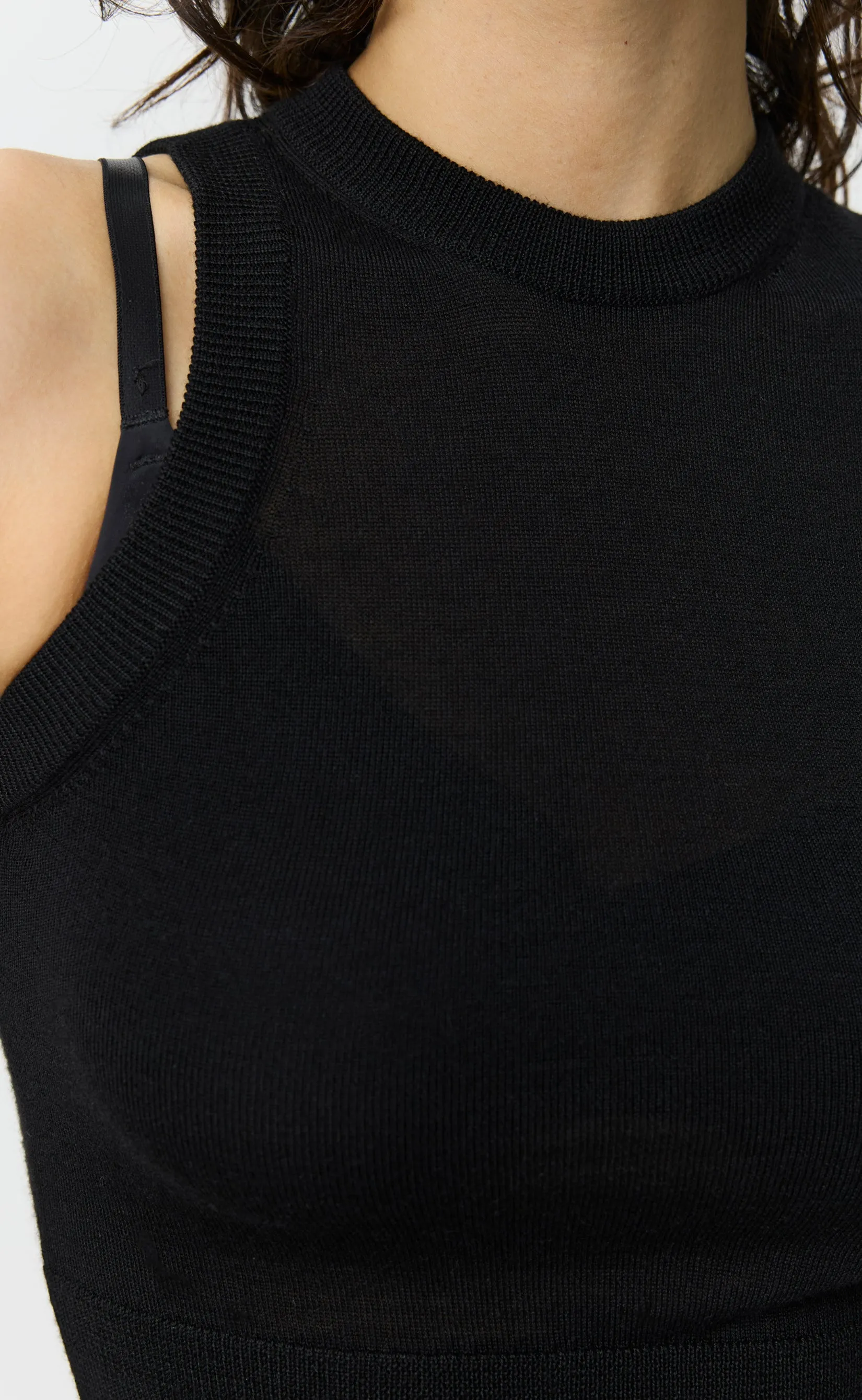 Appointment Top - Black Merino Silk sold by mfpen product image thumbnail 5