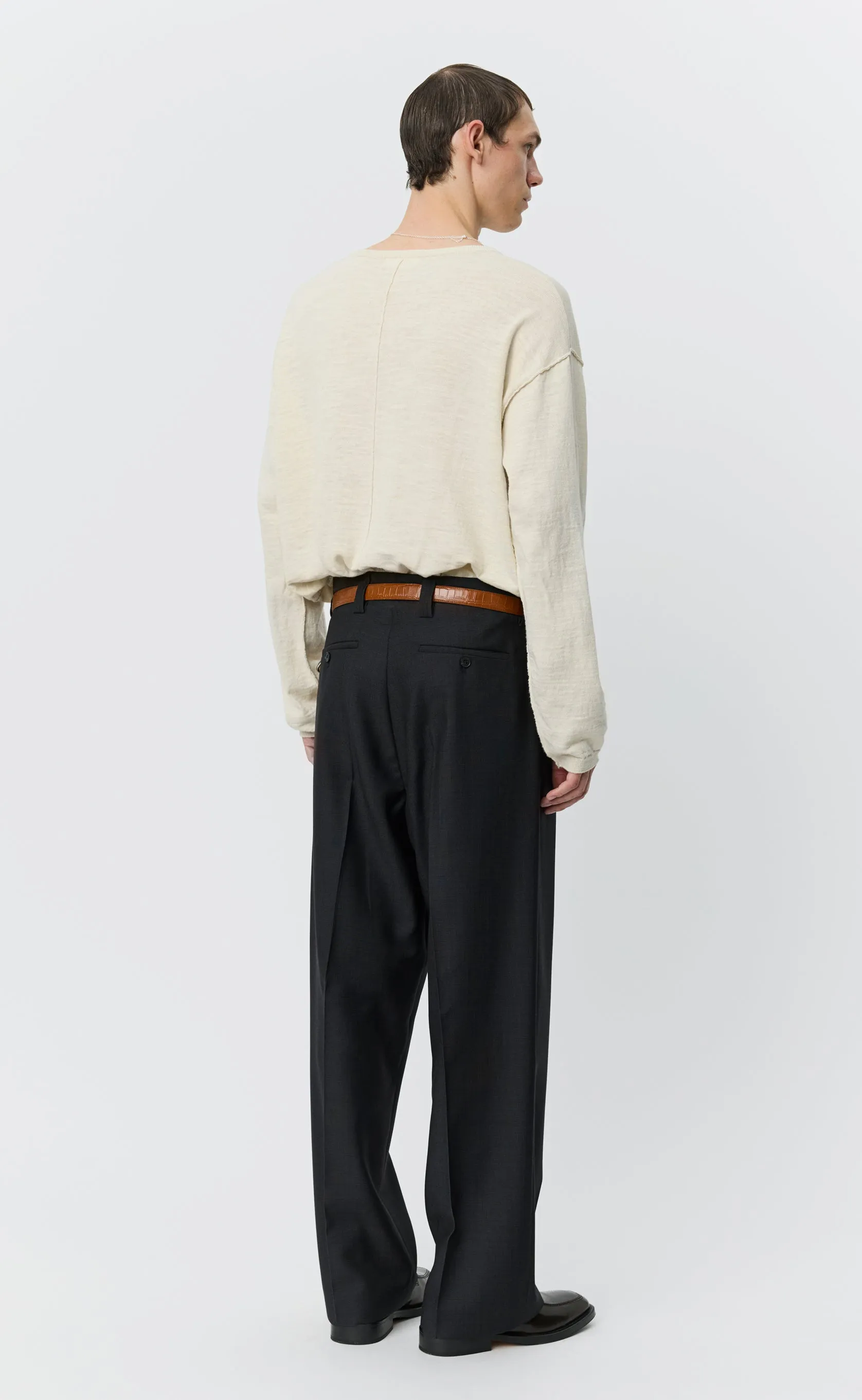 Classic Trousers - Dark Grey Grain sold by mfpen product image thumbnail 3