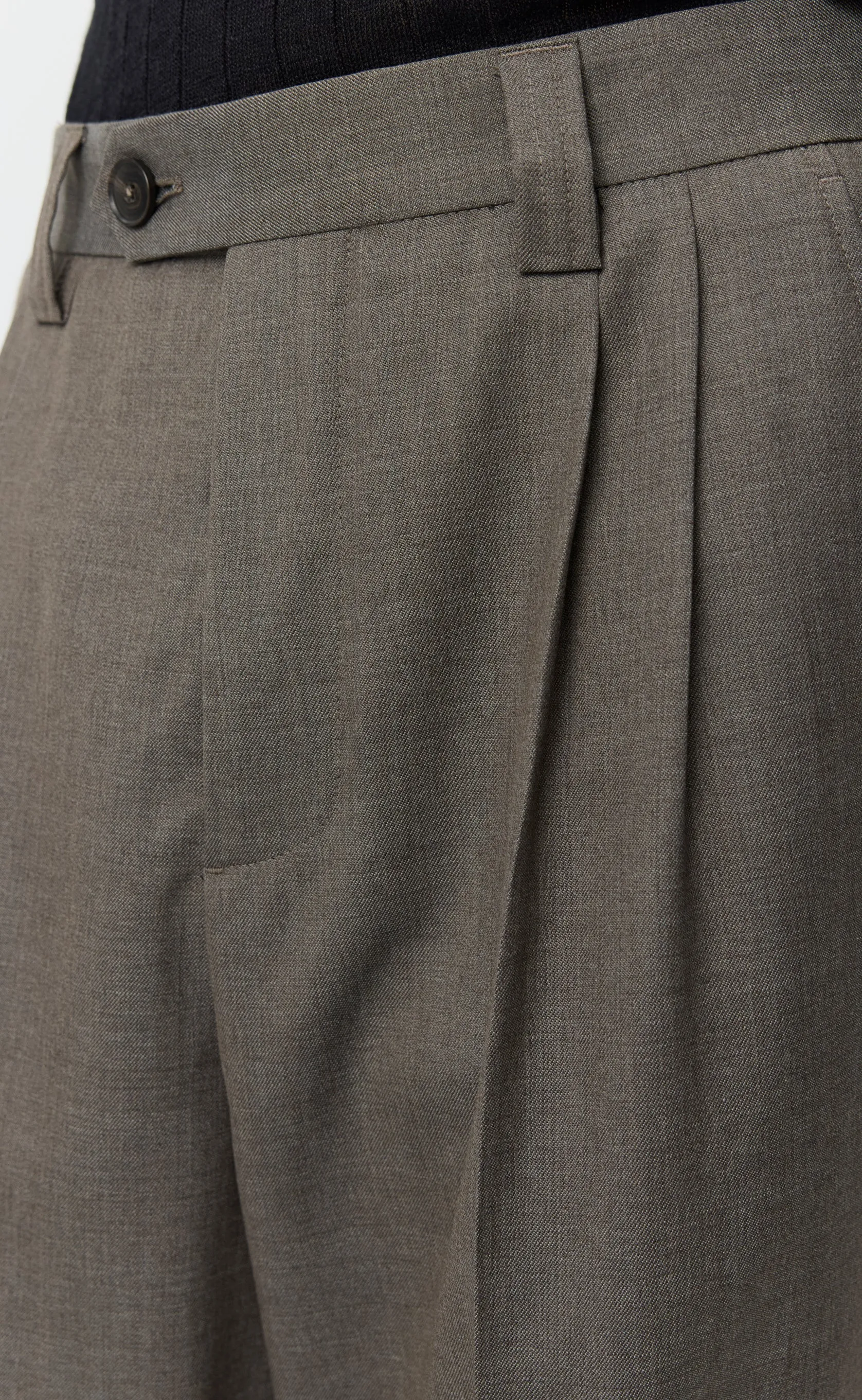 Classic Trousers - Light Taupe Wool sold by mfpen product image thumbnail 5