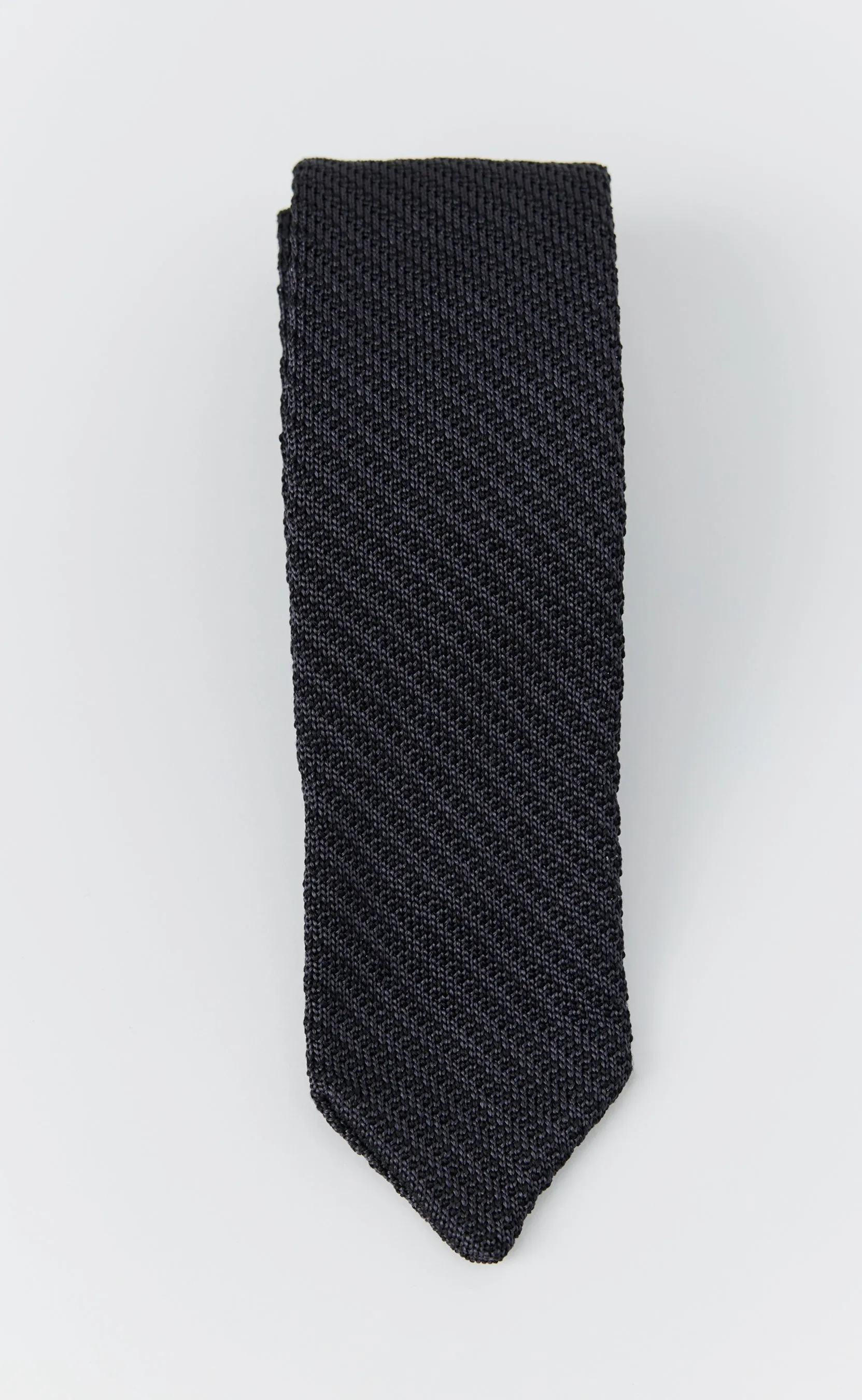 Formal Tie - Dark Grey Stripe sold by mfpen