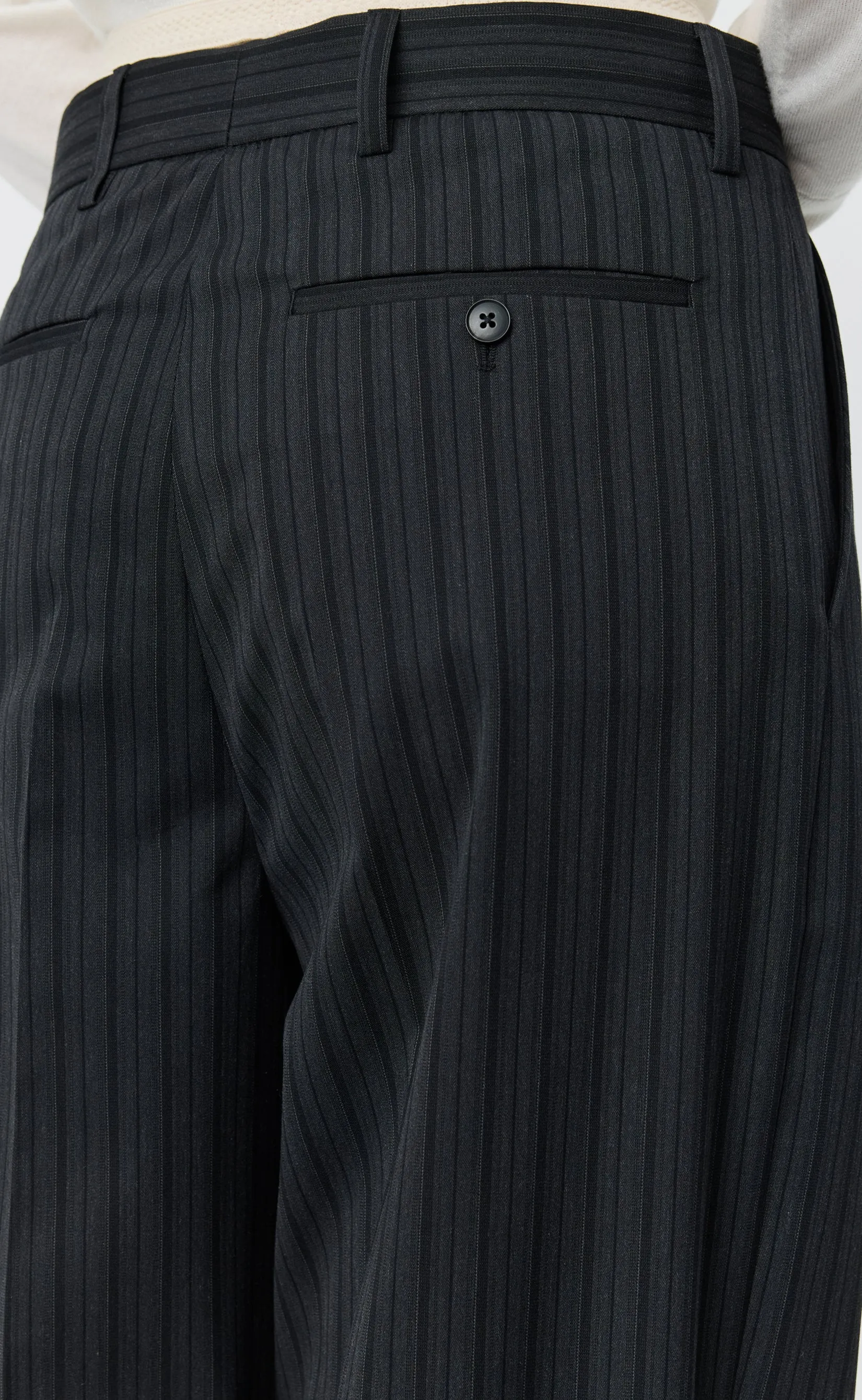 Primary Trousers - Wide Grey Double Stripe sold by mfpen product image thumbnail 5