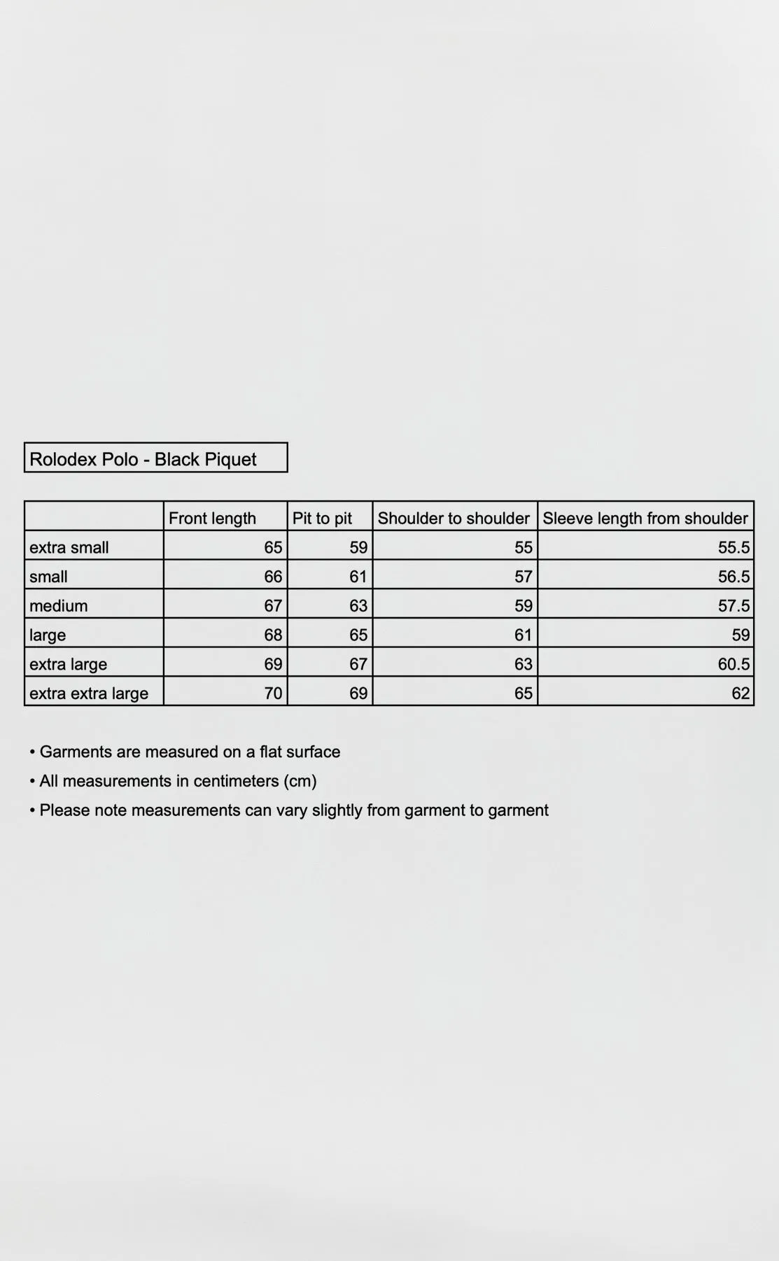 Rolodex Polo - Black Piquet sold by mfpen product image thumbnail 5