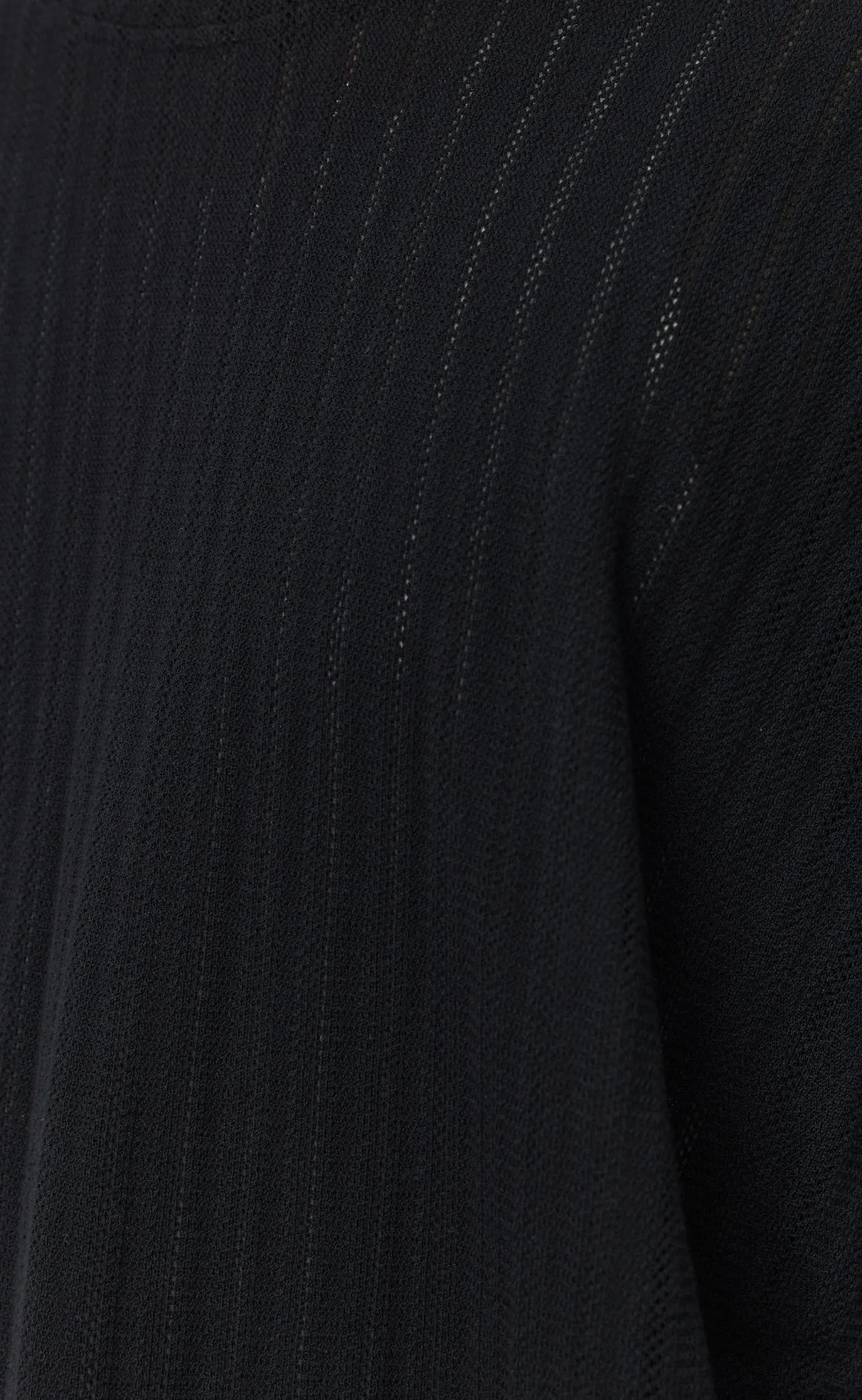 Relaxed LS Tee - Black Lace Stripe sold by mfpen product image thumbnail 5