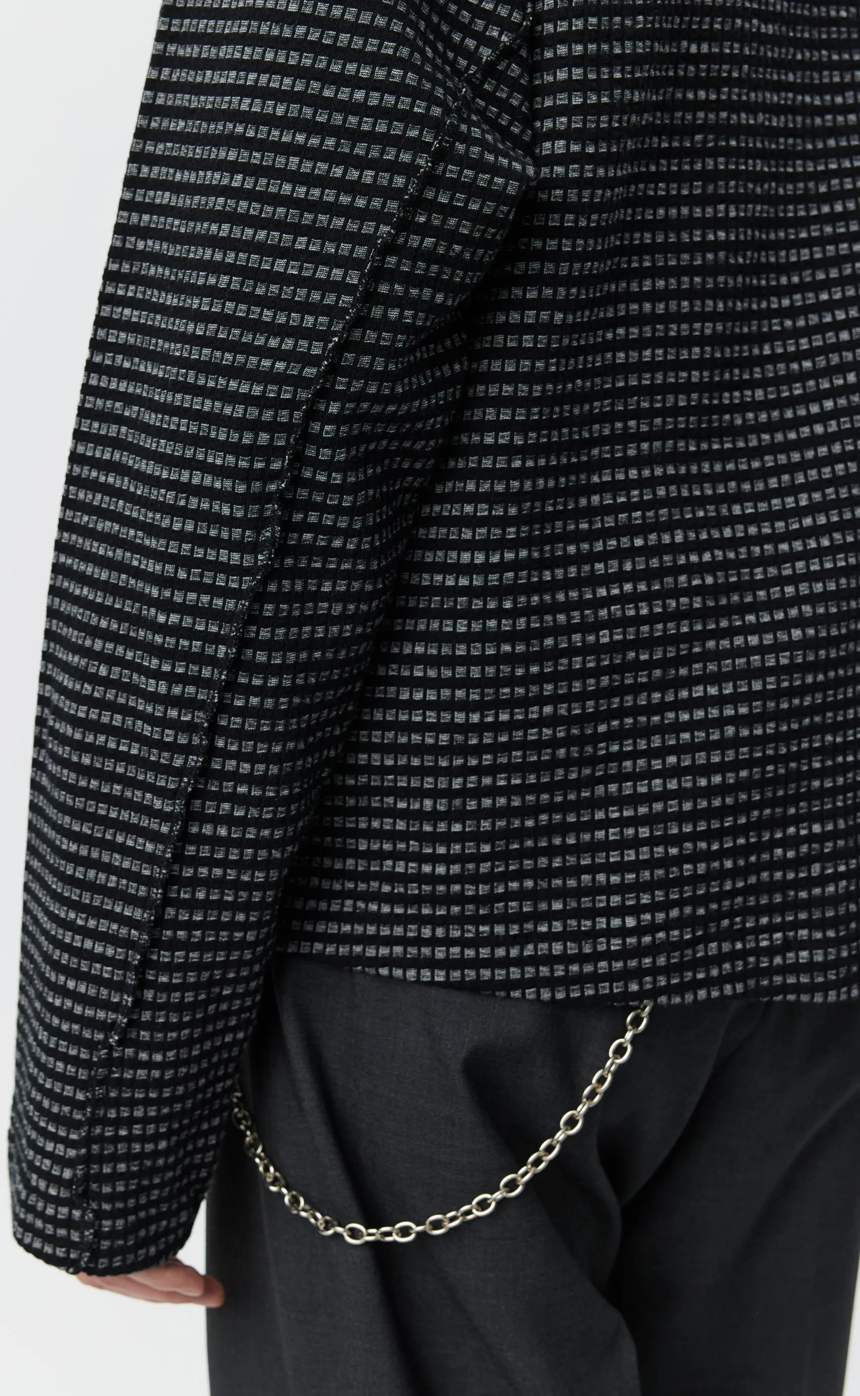 Leisure Zip Up - Black Experienced Check sold by mfpen product image thumbnail 5