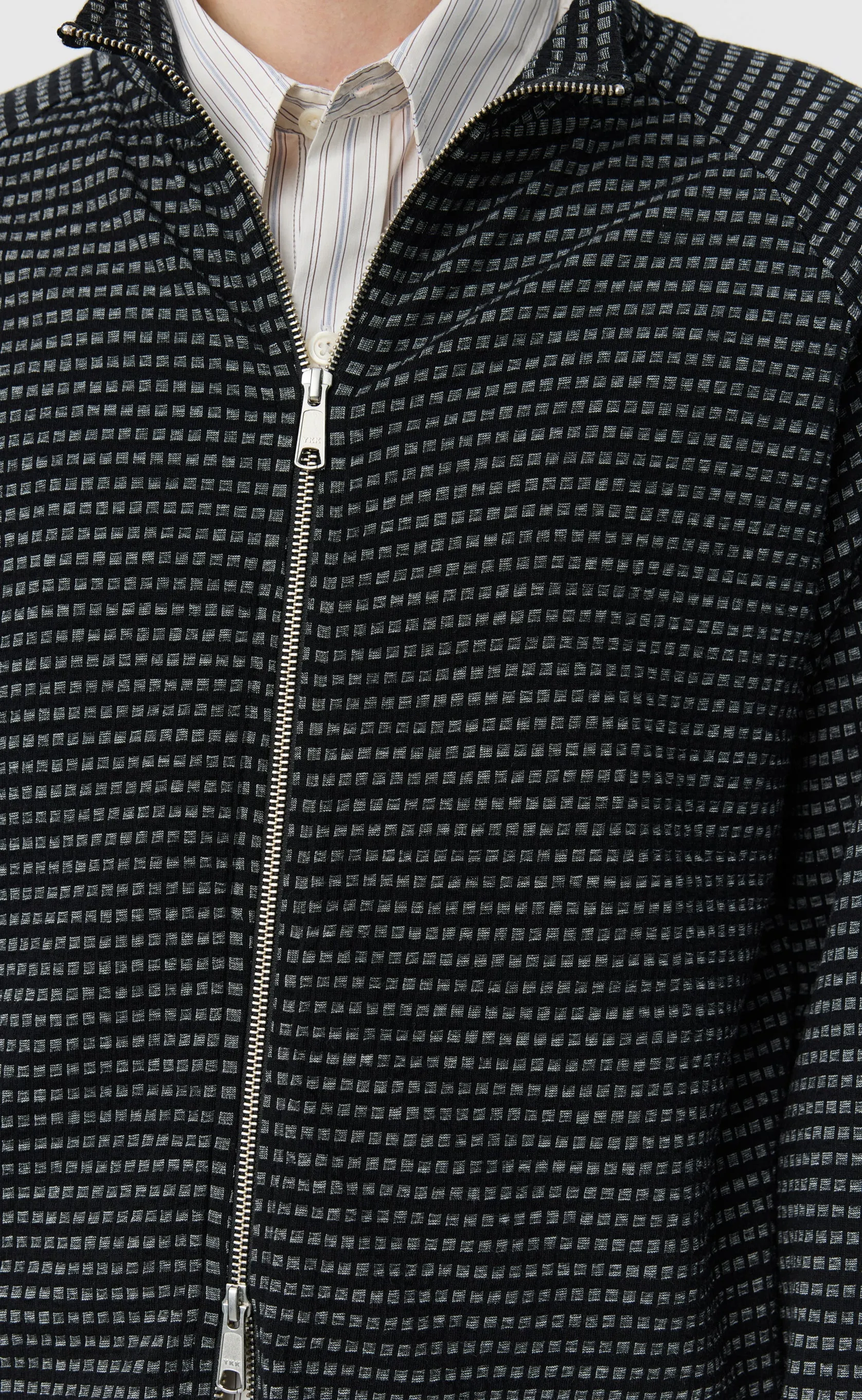 Leisure Zip Up - Black Experienced Check sold by mfpen product image thumbnail 4