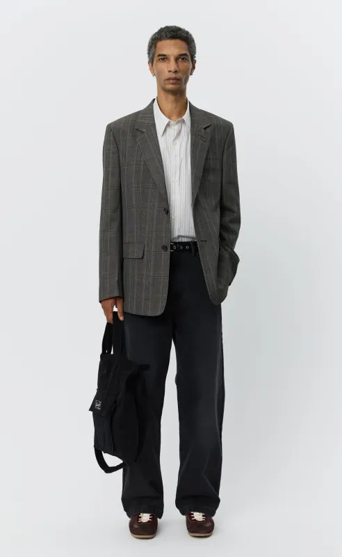 Estate Jacket - Brown Glen Check made by mfpen