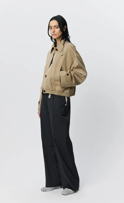 Proposal Jacket  - Sand Gabardine made by mfpen