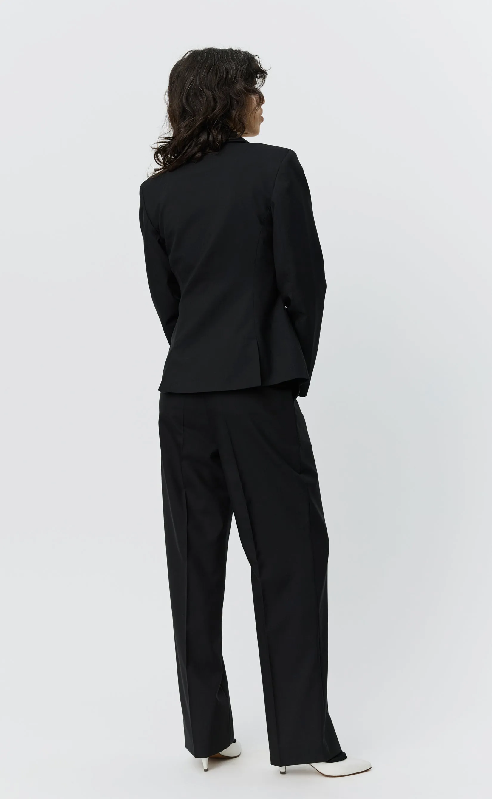 Index Blazer - Black Tropical Wool sold by mfpen product image thumbnail 4