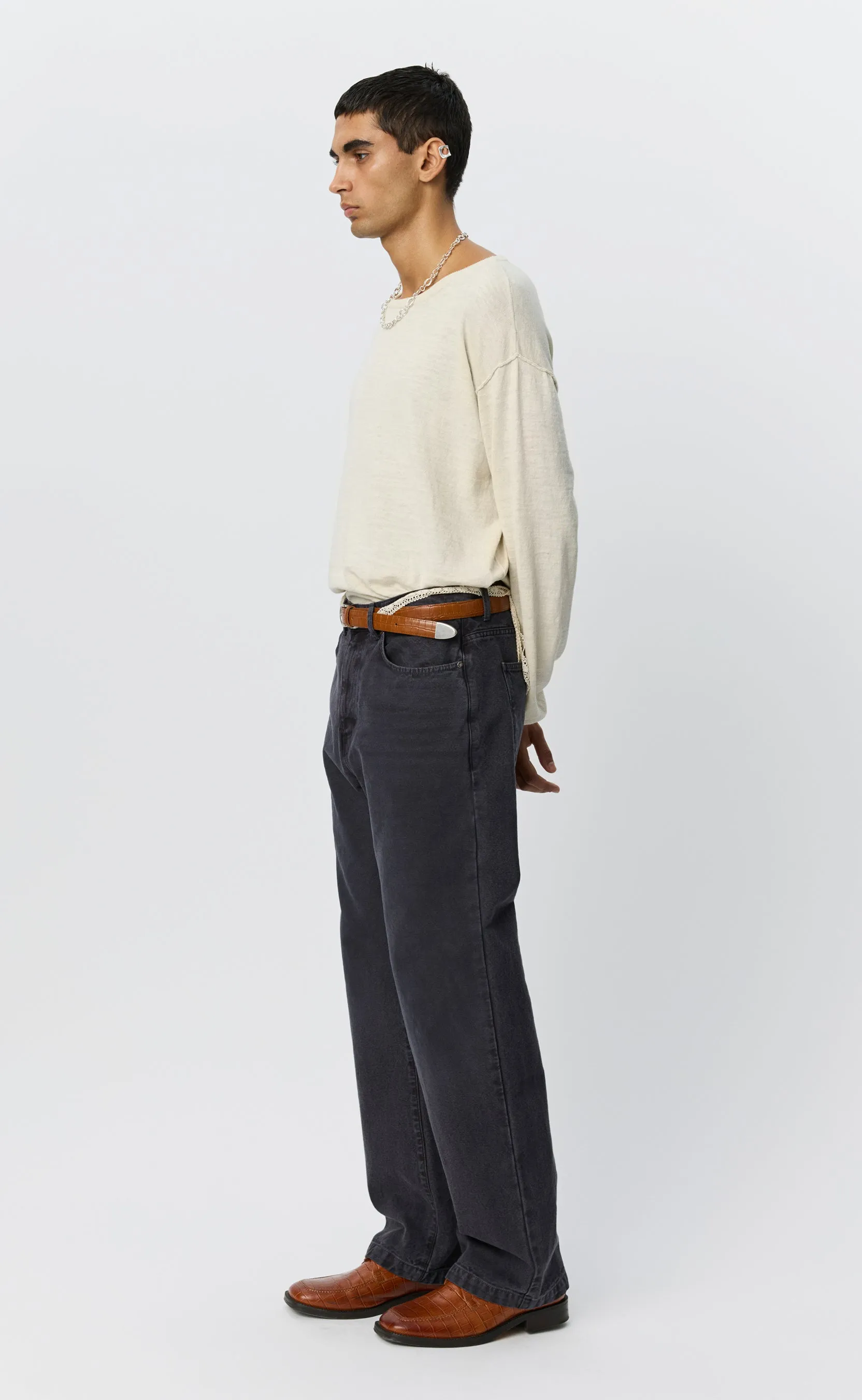 Modified Jeans - Washed Grey Canvas sold by mfpen product image thumbnail 2