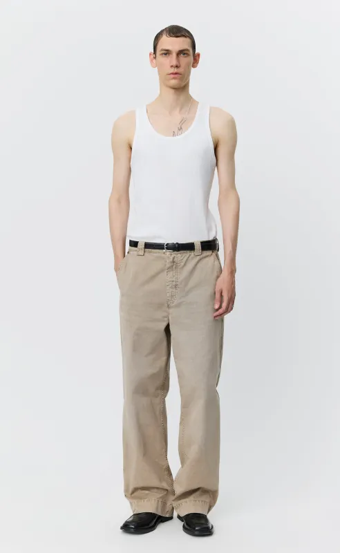 Commission Chino - Stonewashed Sand made by mfpen