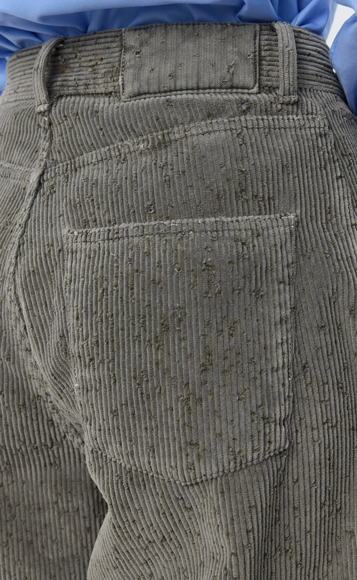 Editional Cord Shorts - Taupe Punch Out sold by mfpen product image thumbnail 4