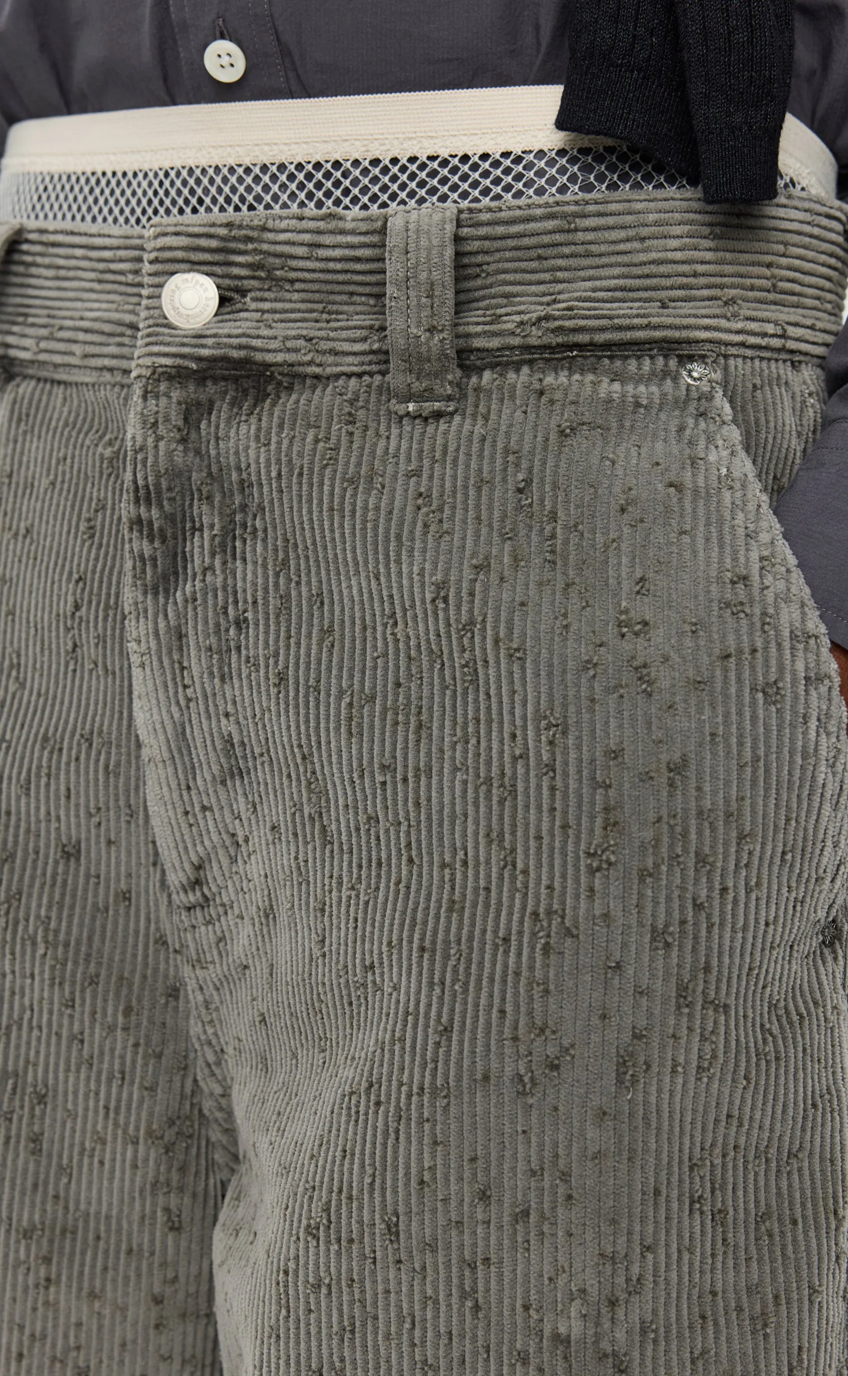 Edition Cord Shorts - Taupe Punch Out sold by mfpen product image thumbnail 4