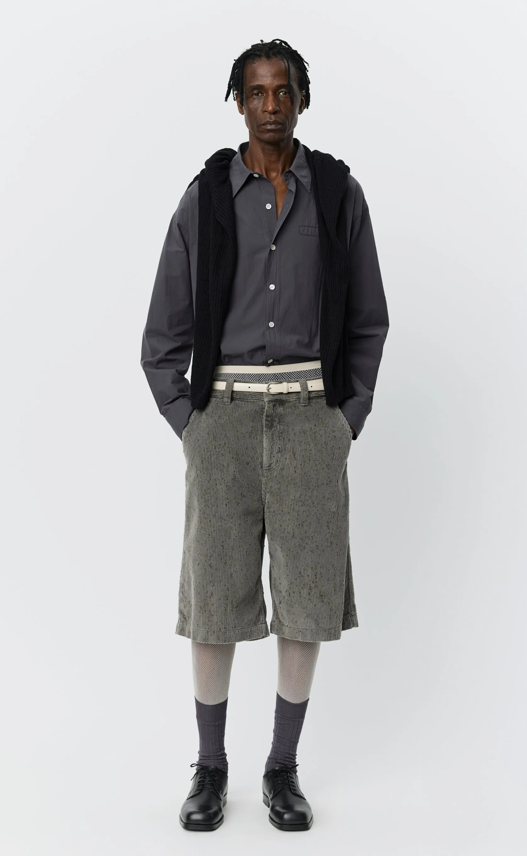 Edition Cord Shorts - Taupe Punch Out sold by mfpen